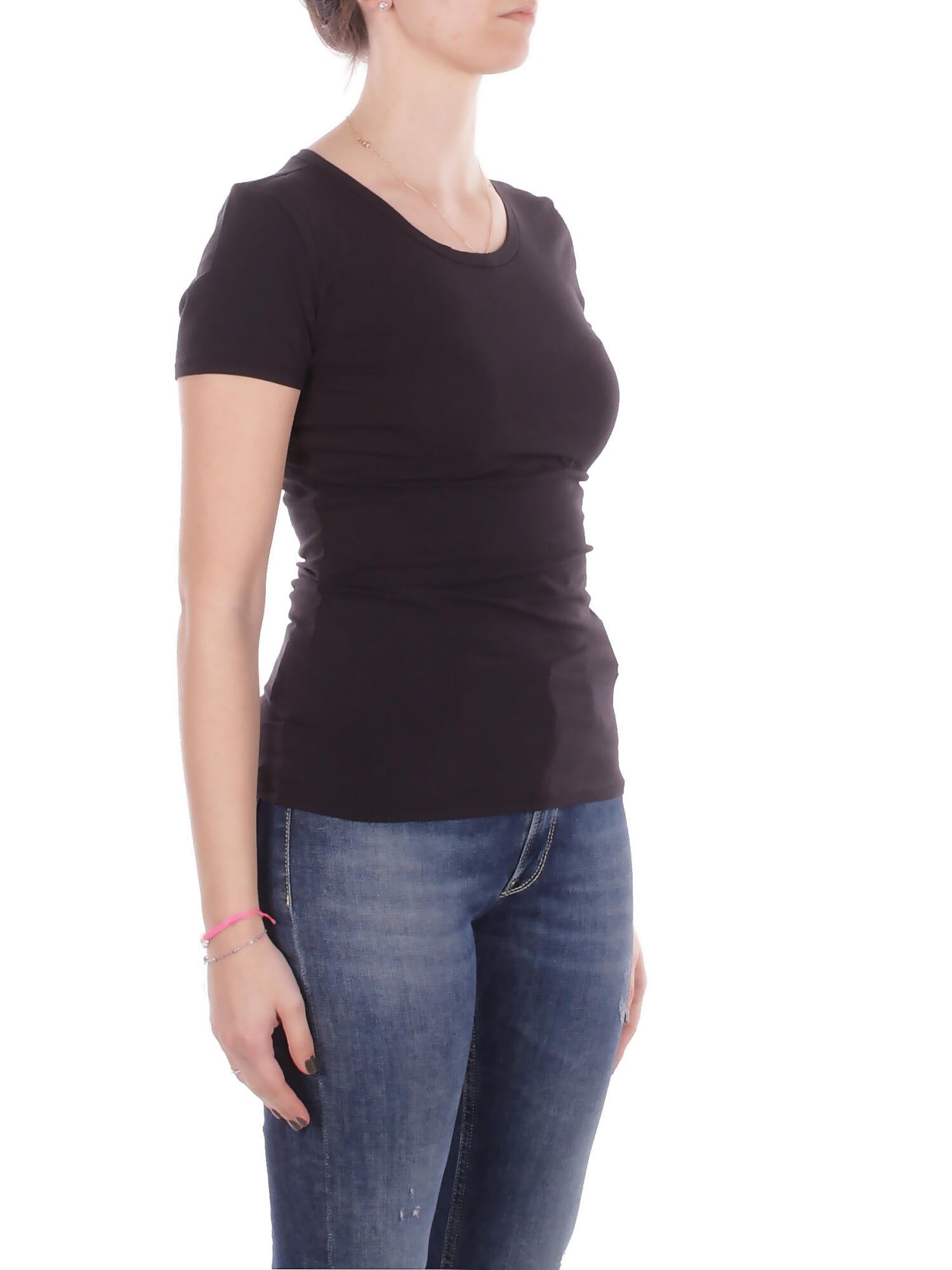 RALPH LAUREN Donna T-shirt 4P0486 004 T-shirt polo Black