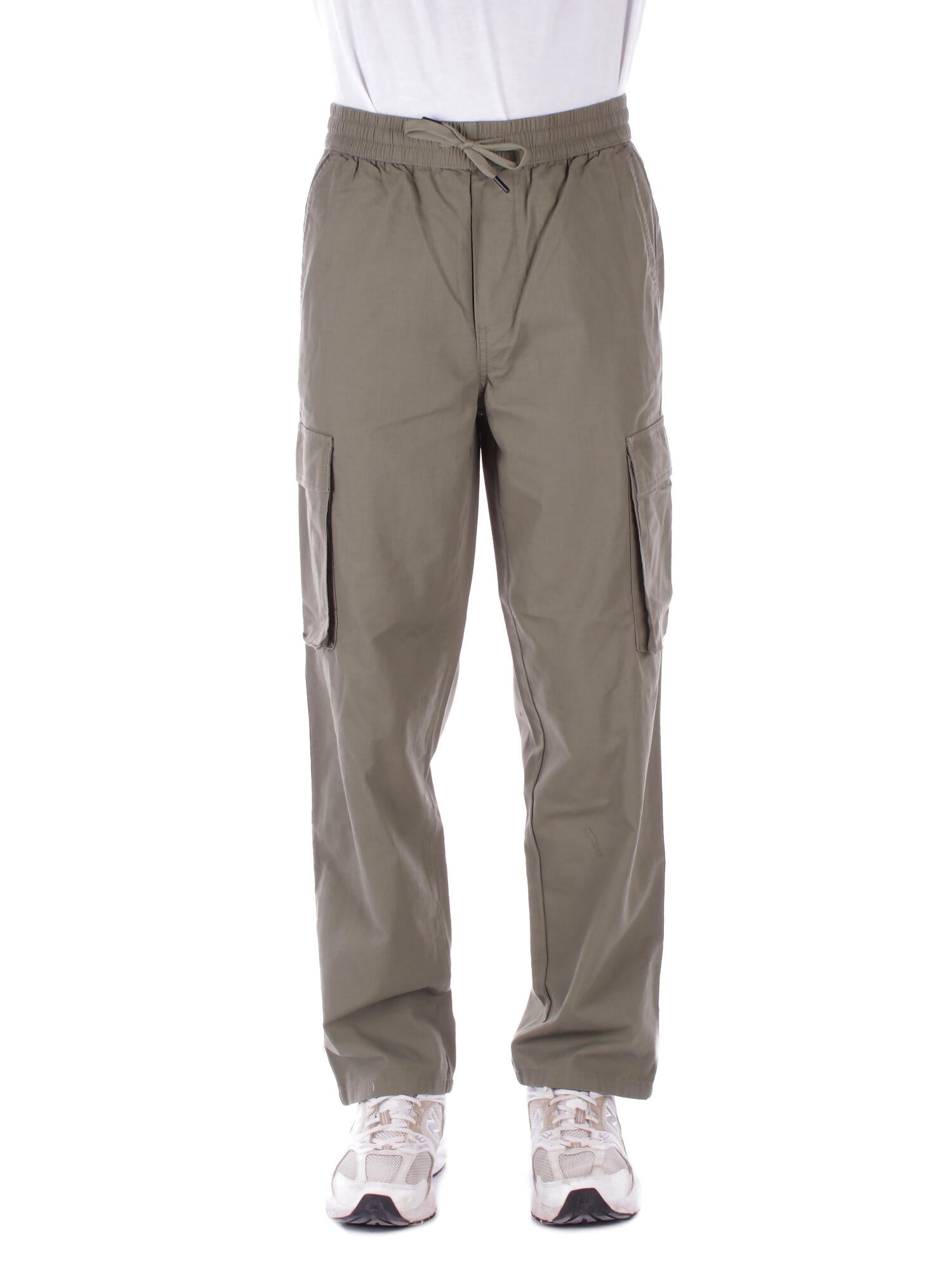 ONLY & SONS Uomo Pantalone 22031866 DEEP LICHEN GREEN Onssinus loose cargo ripstop Verde