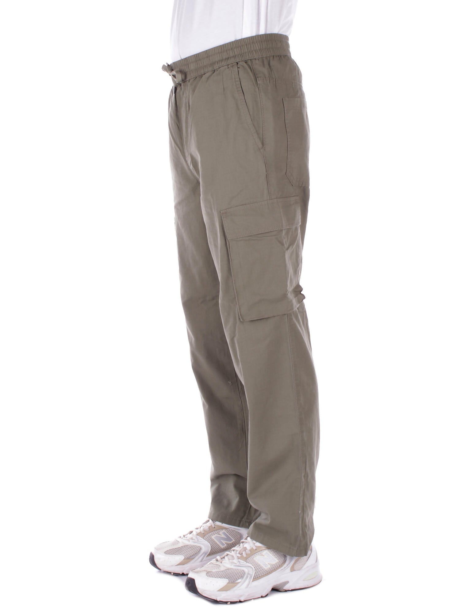 ONLY & SONS Uomo Pantalone 22031866 DEEP LICHEN GREEN Onssinus loose cargo ripstop Verde