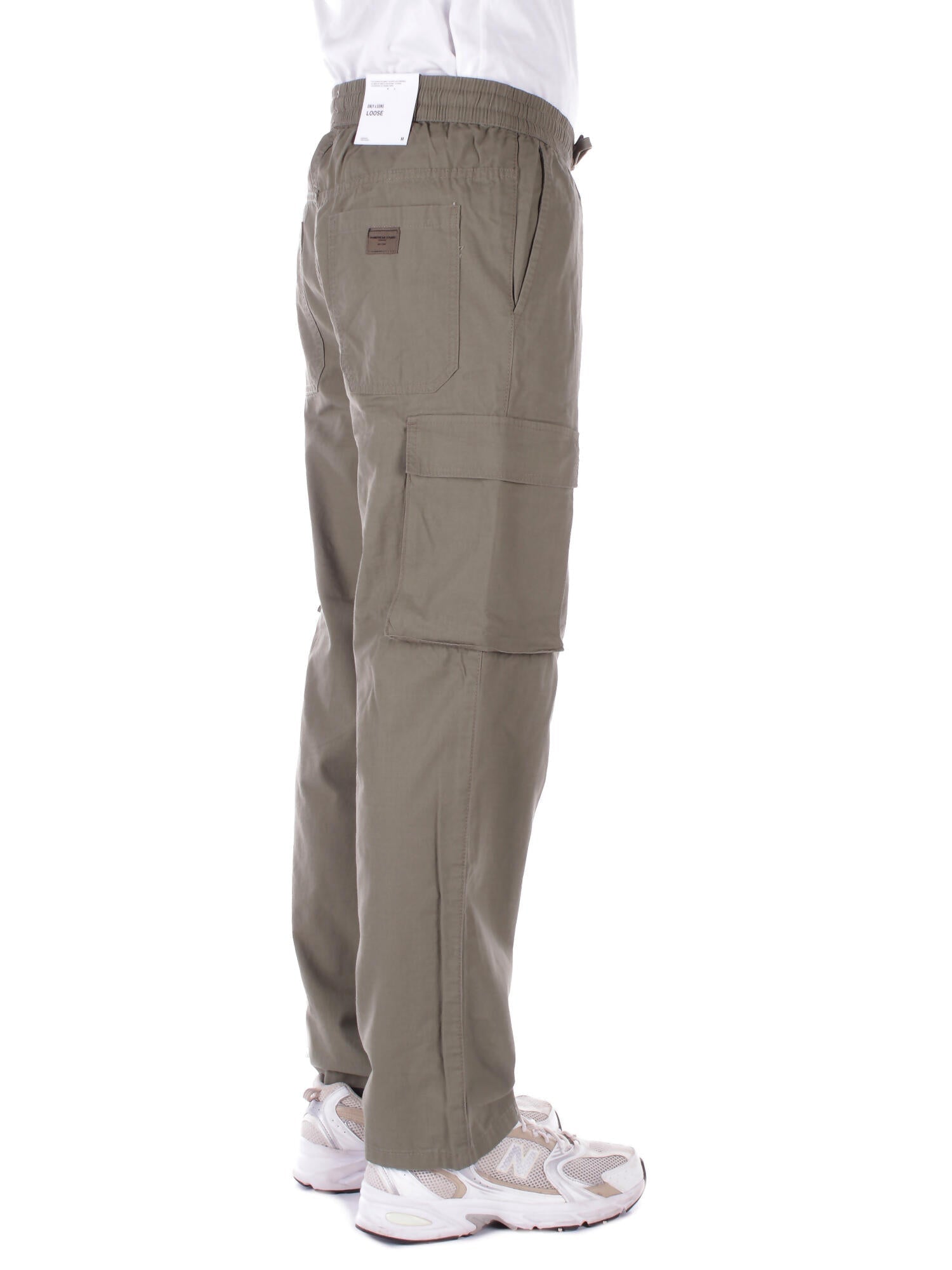 ONLY & SONS Uomo Pantalone 22031866 DEEP LICHEN GREEN Onssinus loose cargo ripstop Verde