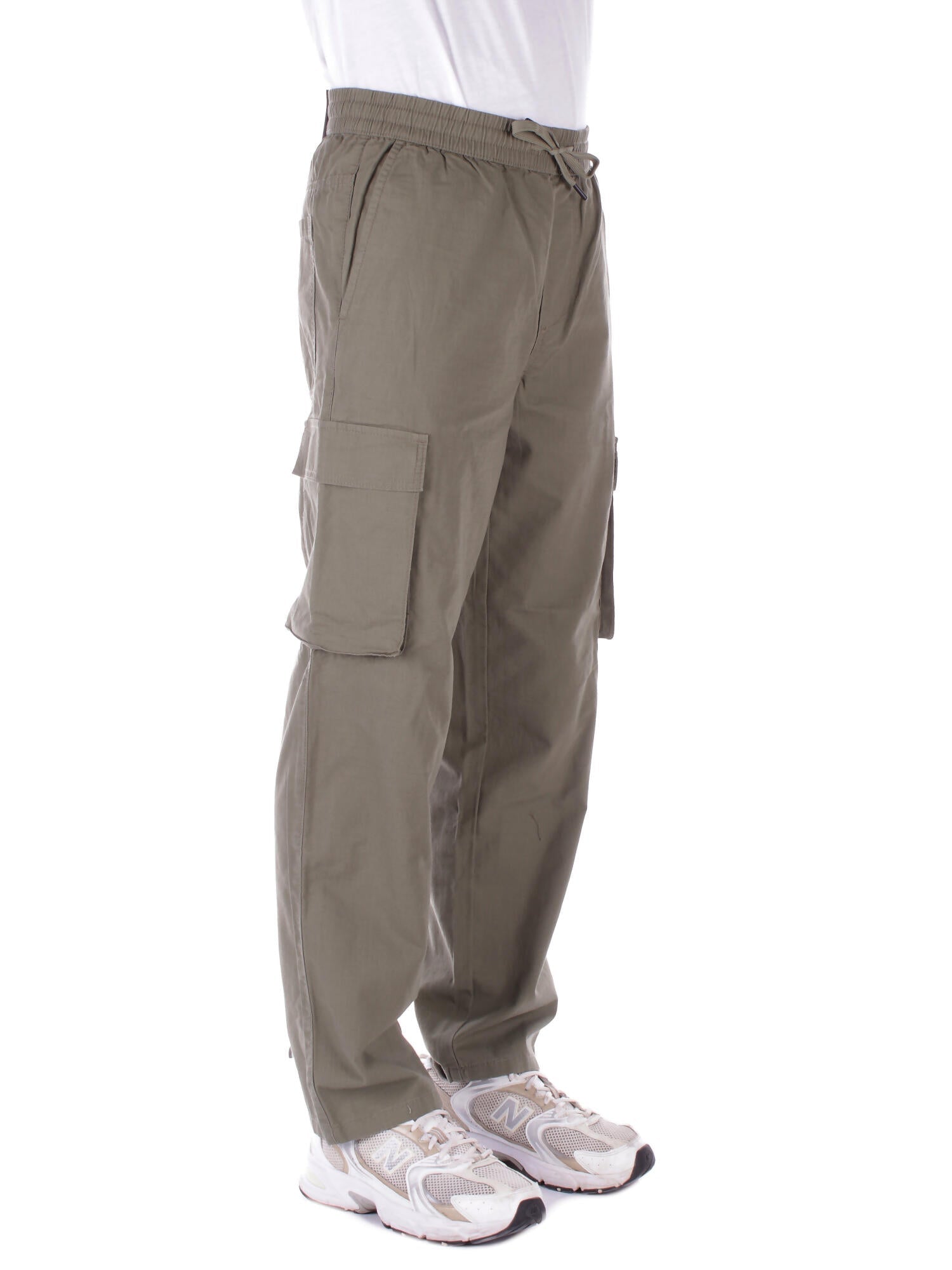 ONLY & SONS Uomo Pantalone 22031866 DEEP LICHEN GREEN Onssinus loose cargo ripstop Verde