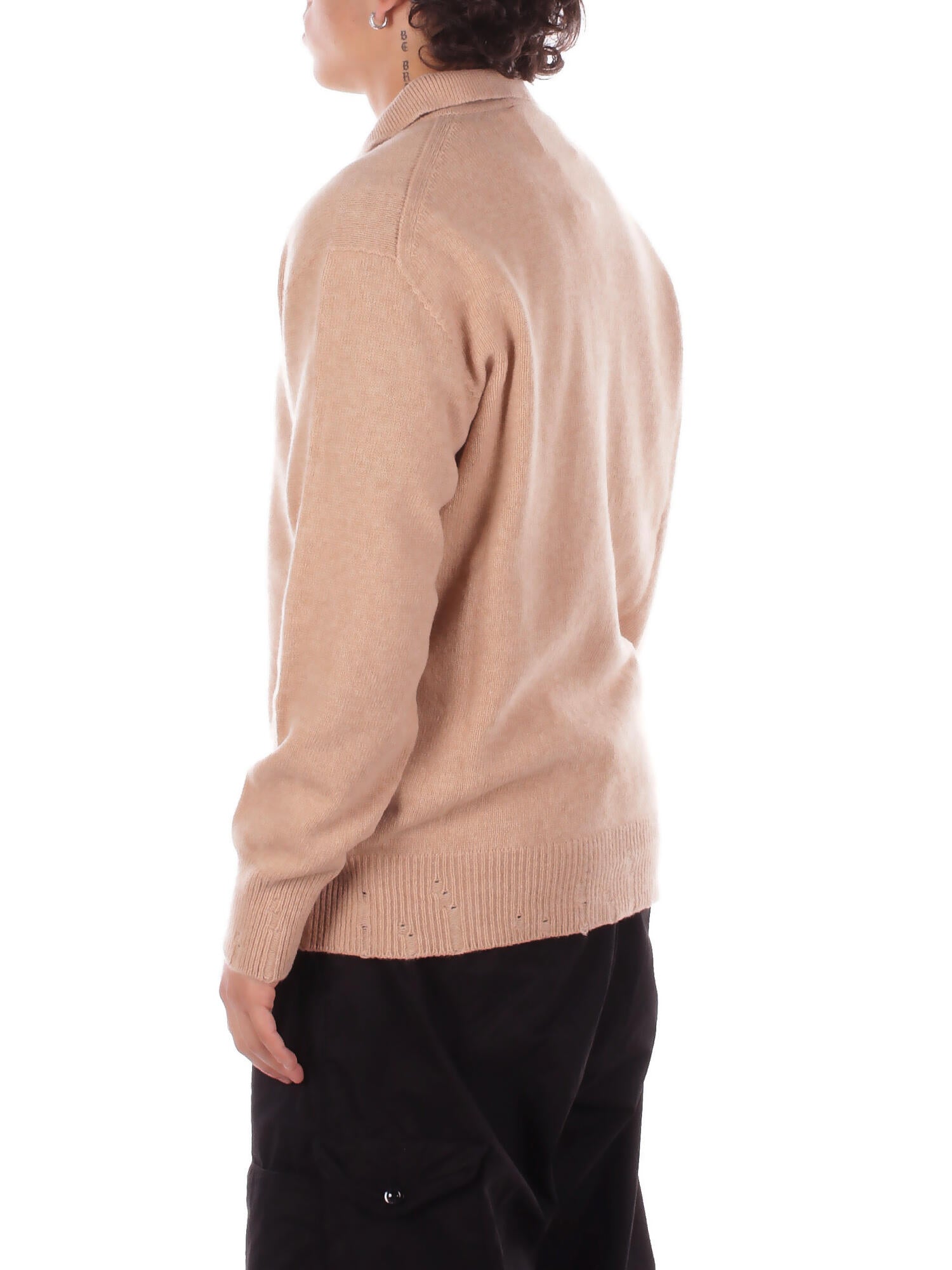 AMARANTO Uomo Maglia B9F0032 FU06M Knitwear Beige