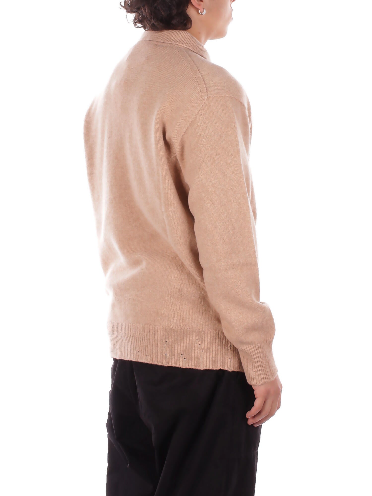 AMARANTO Uomo Maglia B9F0032 FU06M Knitwear Beige