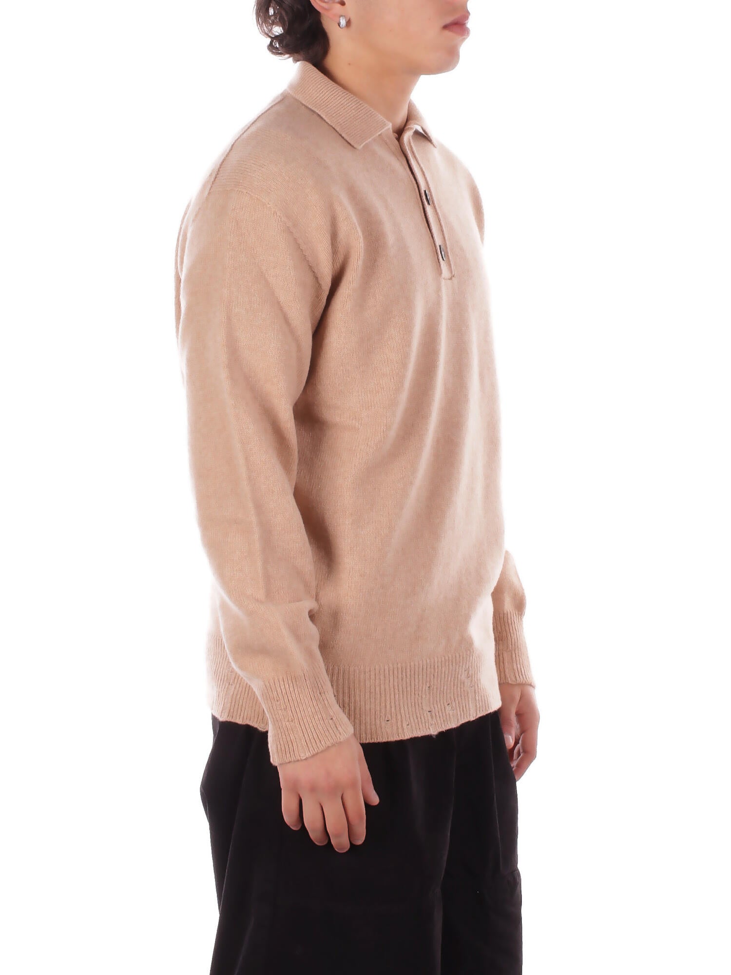 AMARANTO Uomo Maglia B9F0032 FU06M Knitwear Beige