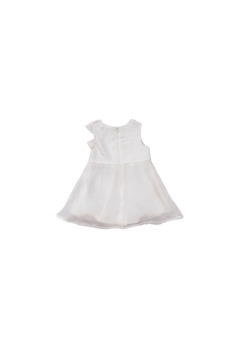GUESS Bambina Abito A5RK10 WFE70 G011 Set sl dress satin panties White