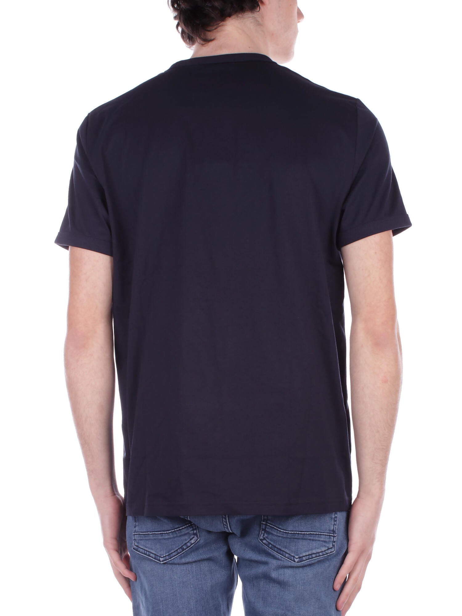 FRED PERRY Uomo T-shirt M3519 608 Fp ringer t-shirt Navy