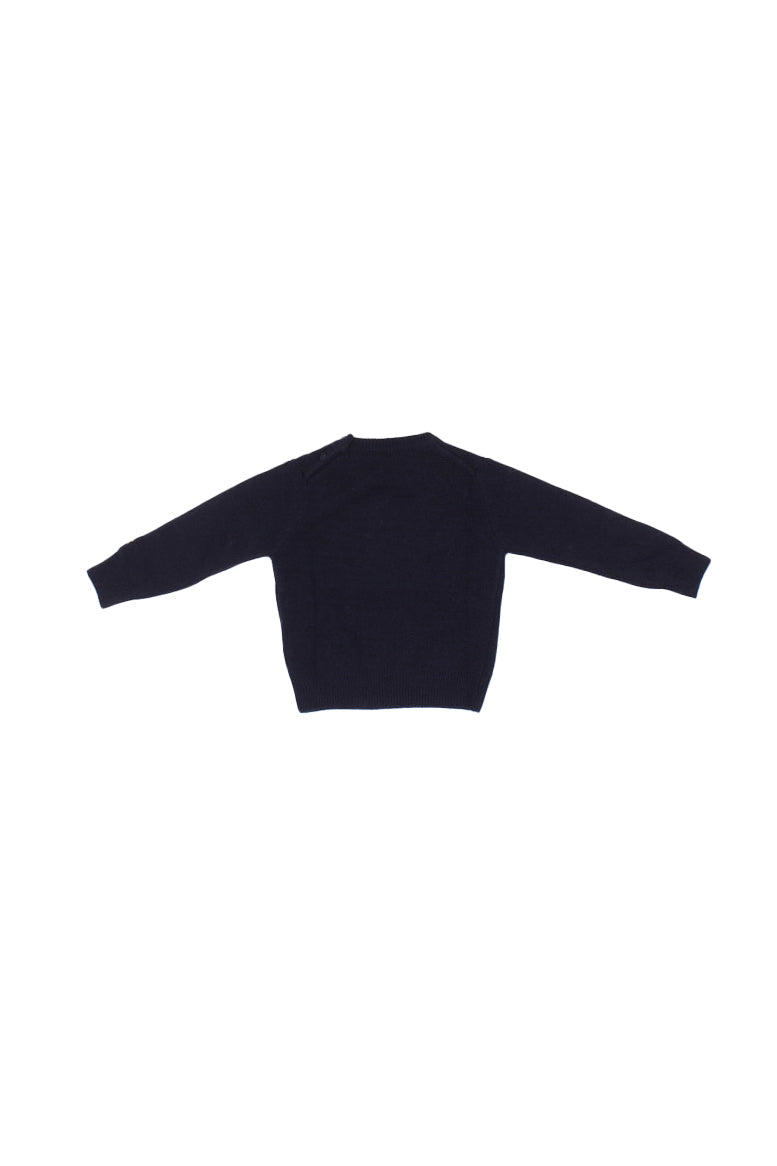 MC2 SAINT BARTH Bambino Maglia DOU0001 01620I 61 Douglas coi mie pazienza Blu