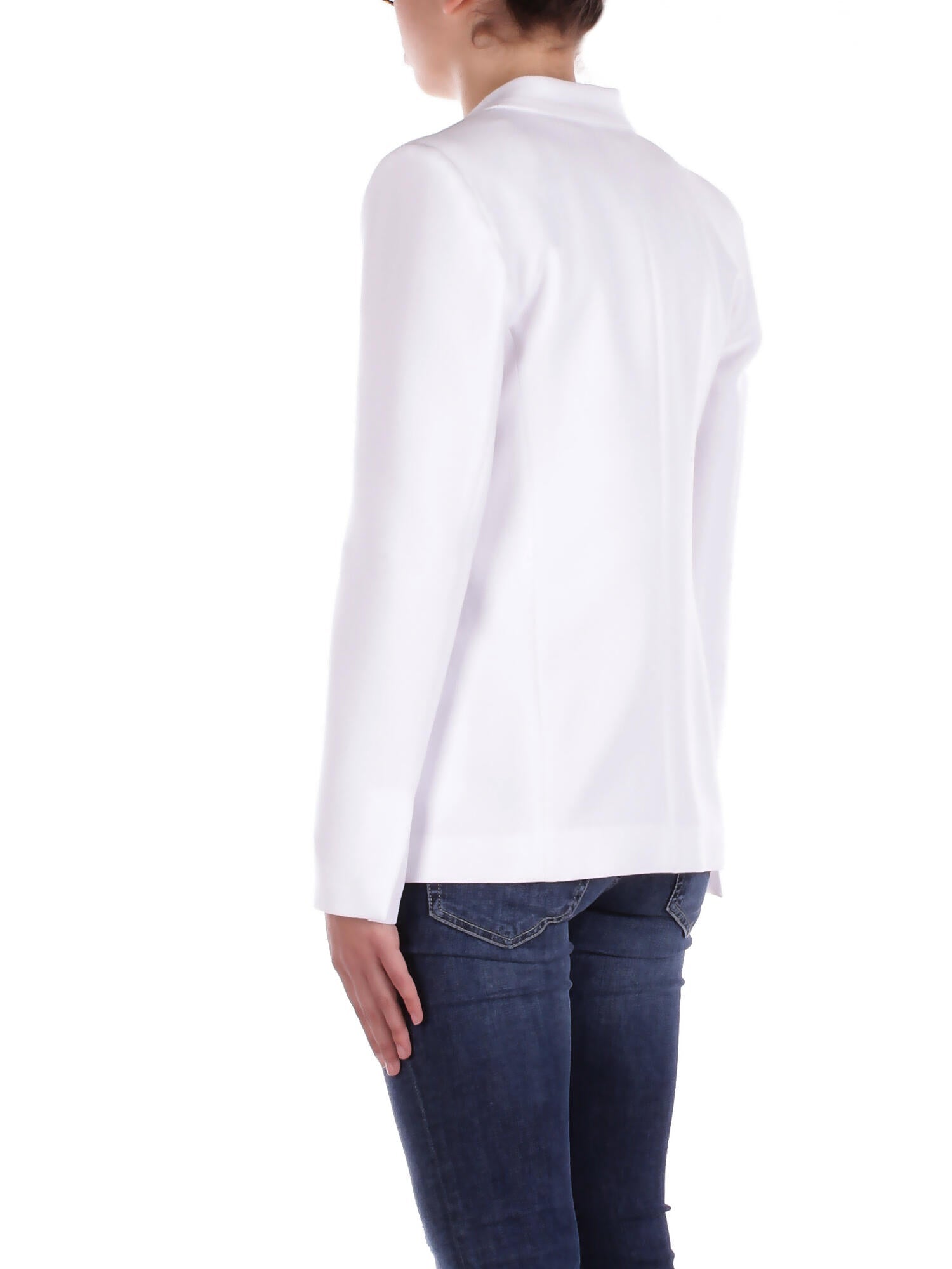 LIU JO Donna Giacca CA5340T2957 X025A Giacca slim doppiopetto White