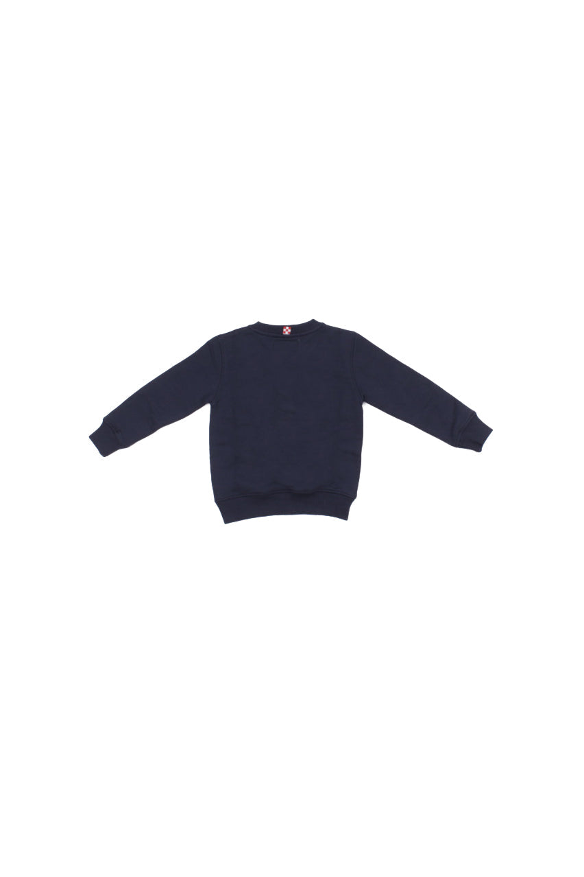 MC2 SAINT BARTH Bambino Felpa HUT0004 01005I 61 Hutton n snoopy sport college Blu