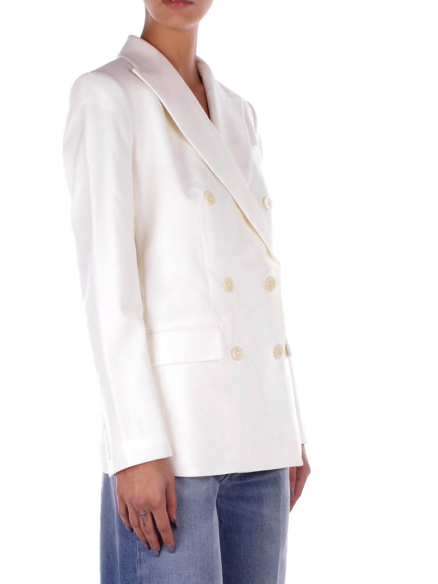 RALPH LAUREN Donna Giacca 200911071 003 Ryen blazer Panna