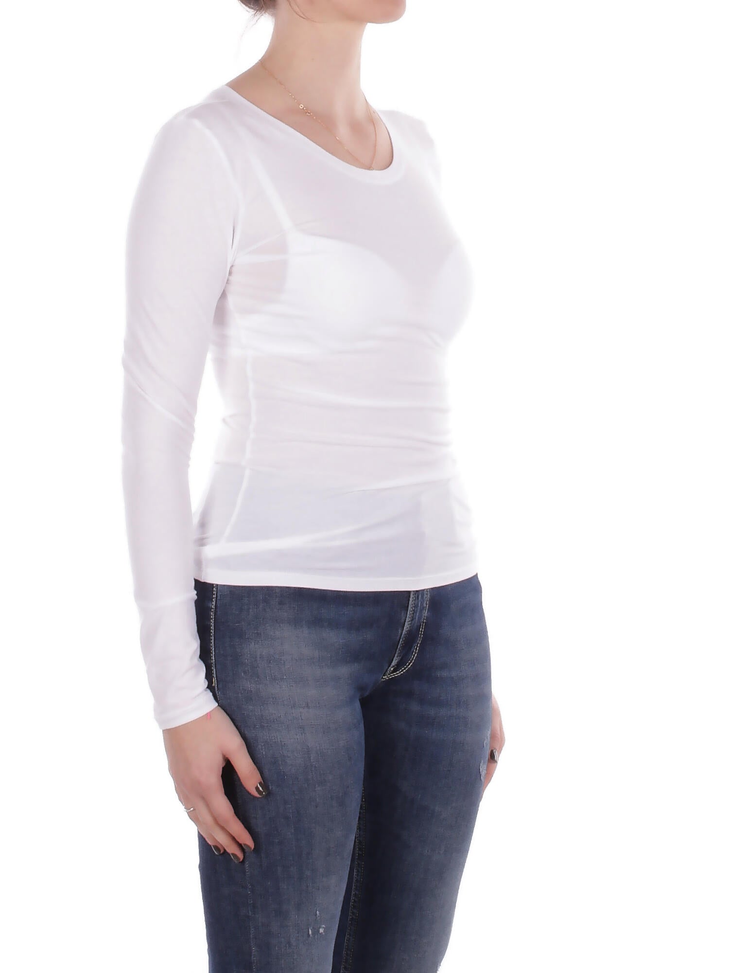 RALPH LAUREN Donna T-shirt 4P0494 192 T-shirt polo White