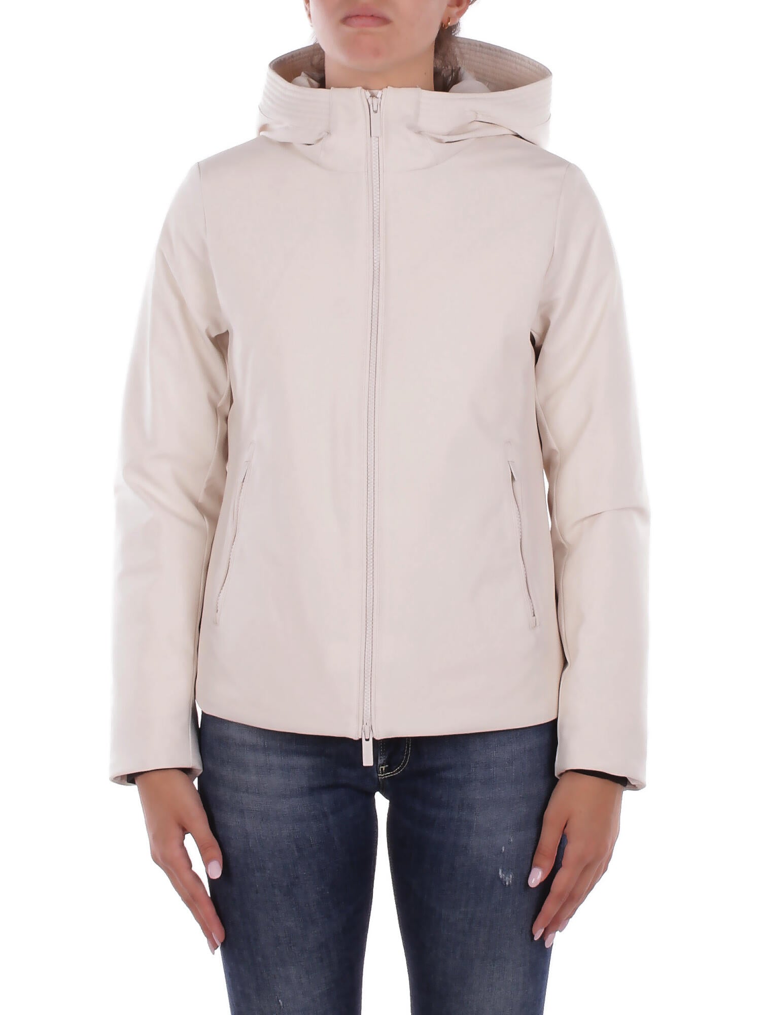 WOOLRICH Donna Giubbotto CFWWOU2171FRUT3496 8743 Firth down short parka Crema