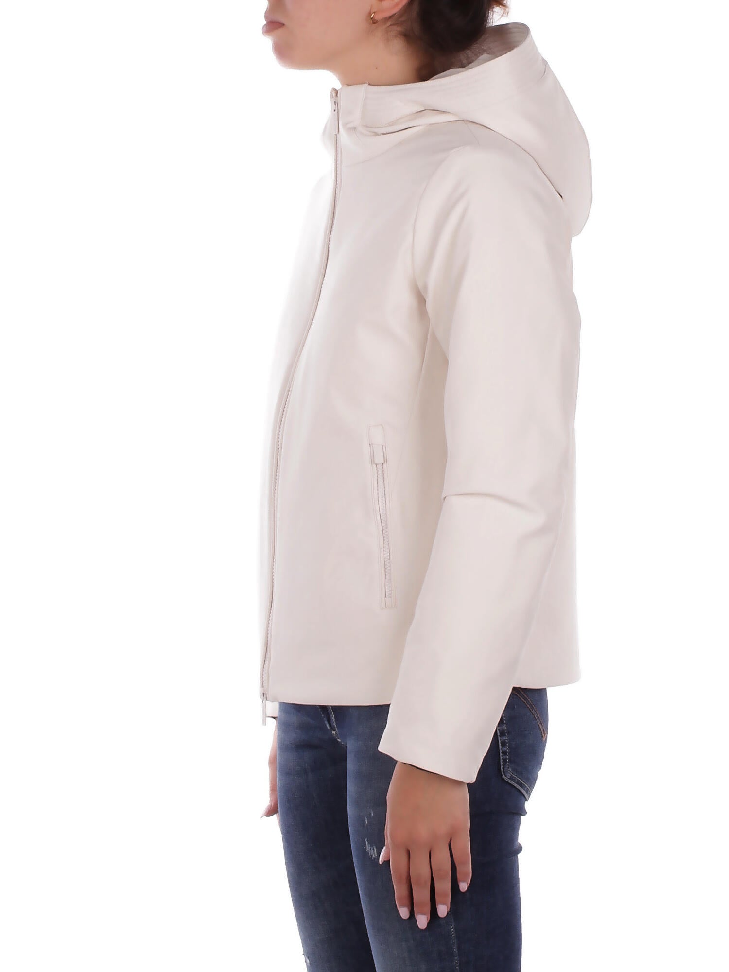 WOOLRICH Donna Giubbotto CFWWOU2171FRUT3496 8743 Firth down short parka Crema