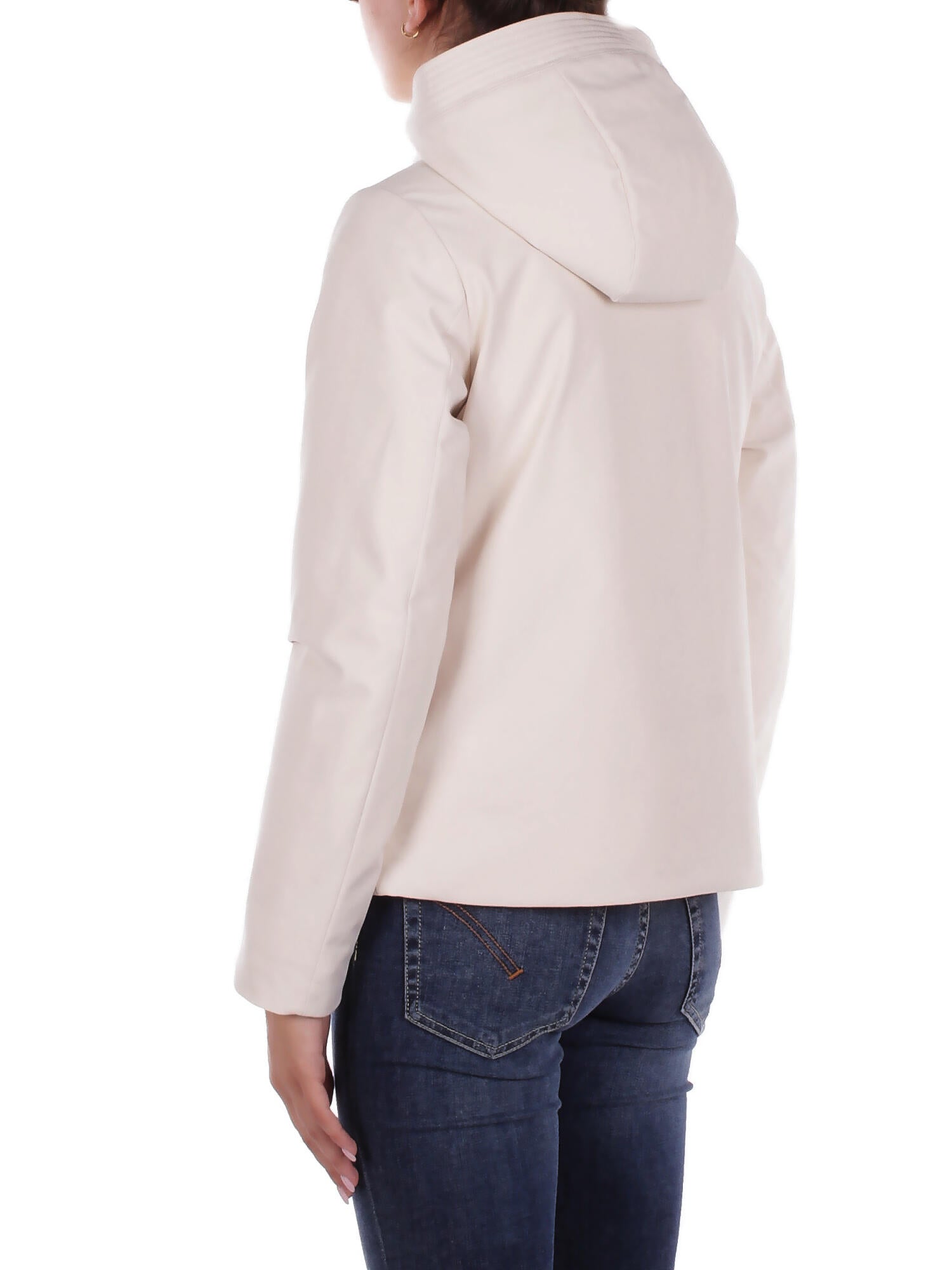 WOOLRICH Donna Giubbotto CFWWOU2171FRUT3496 8743 Firth down short parka Crema