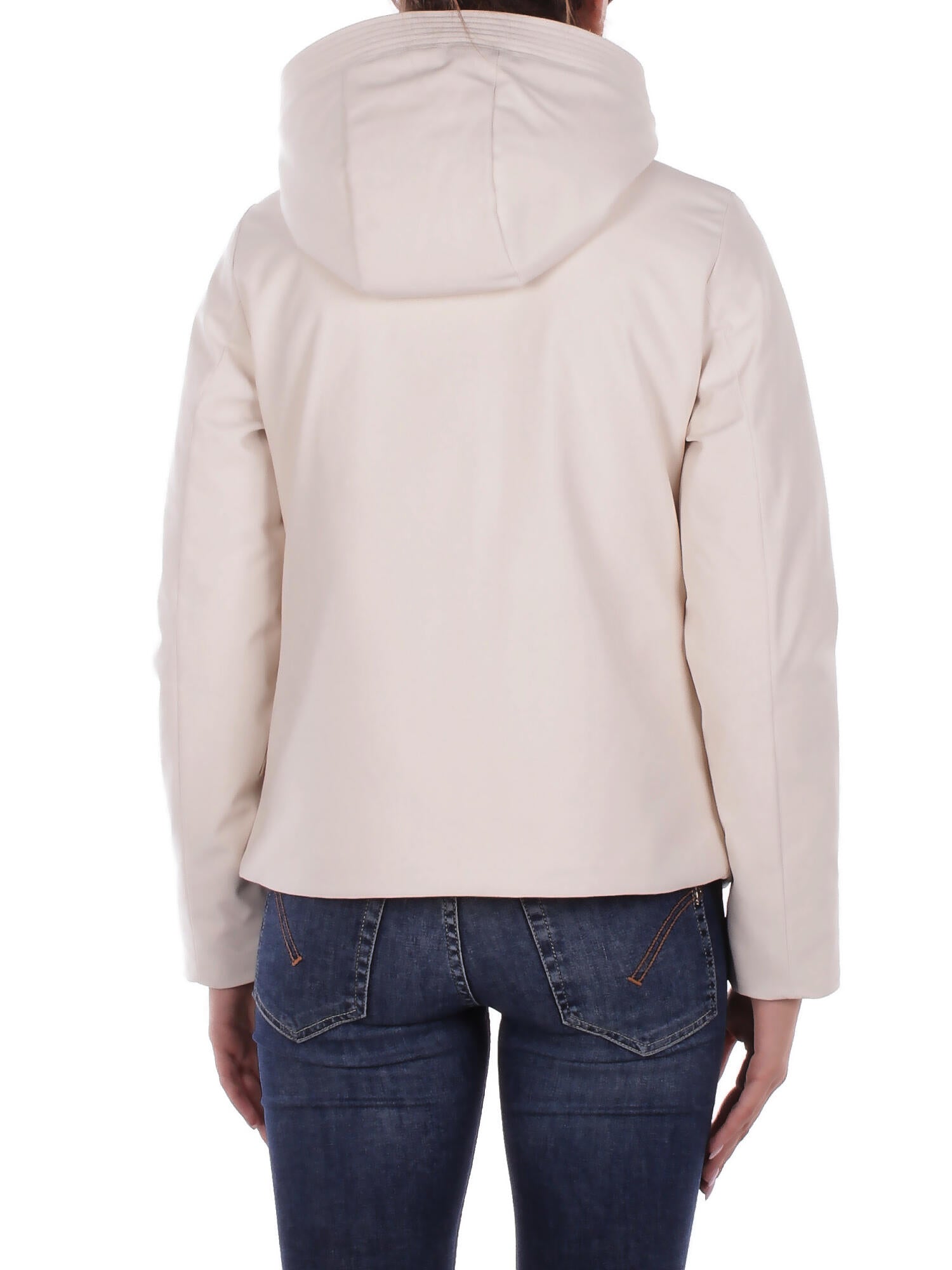 WOOLRICH Donna Giubbotto CFWWOU2171FRUT3496 8743 Firth down short parka Crema
