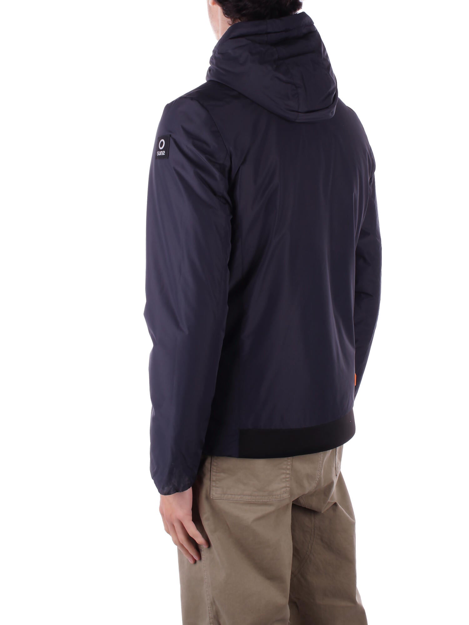 SUNS Uomo Giubbotto GBS53038U DARK BLU Jacket - aurelio velour Dark blu