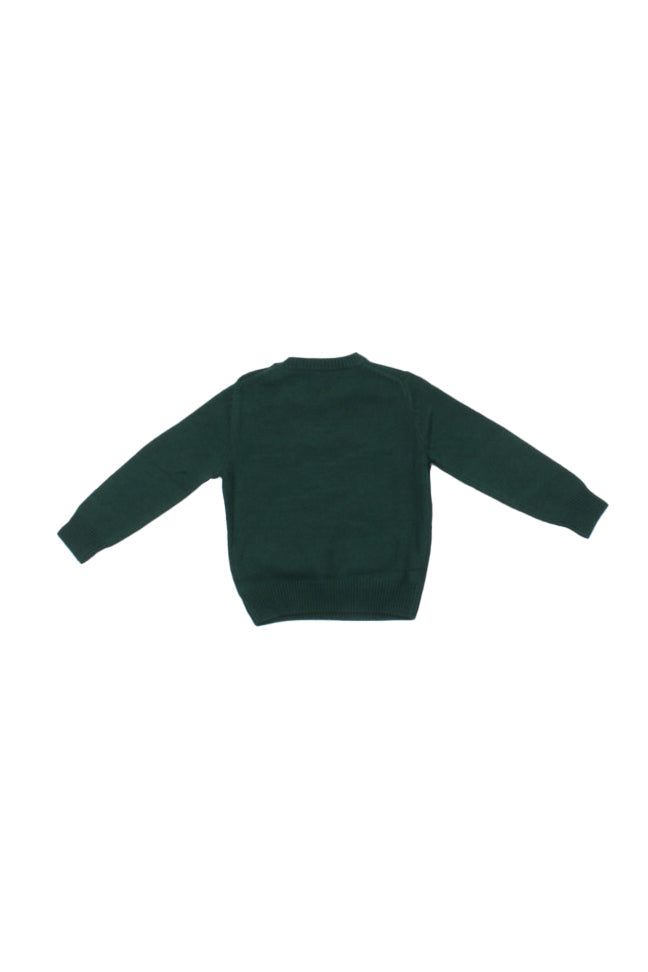 MC2 SAINT BARTH Bambino Maglia DOU0001 00349I 51 Douglas sb express patch Green
