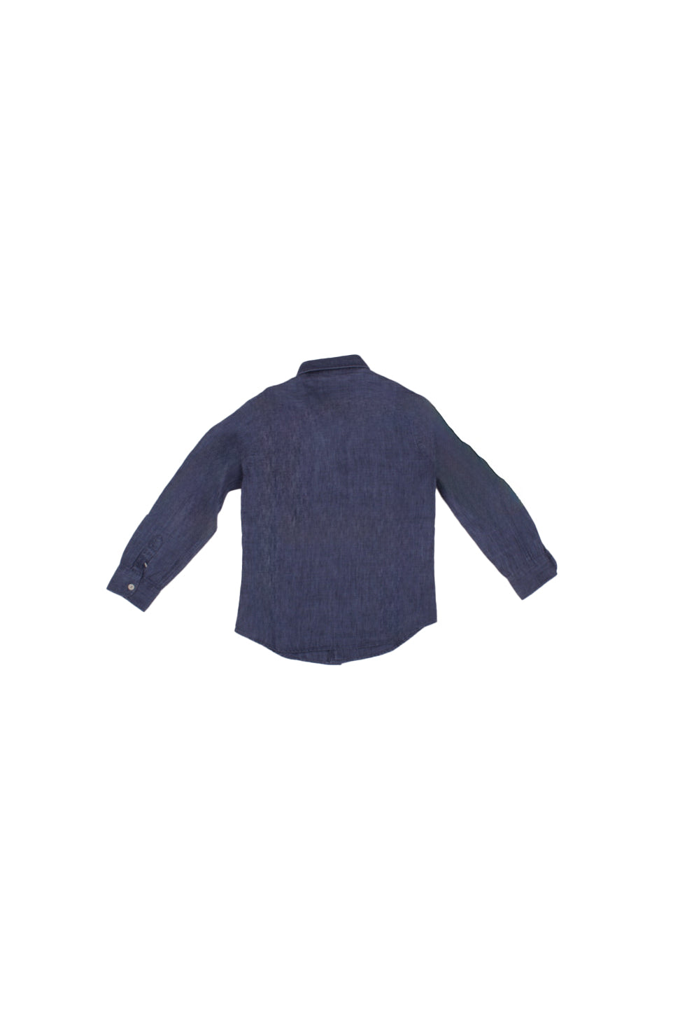 MC2 SAINT BARTH Bambino Camicia AGN0001 00314H DENIM DARK Agnes linen Denim nero