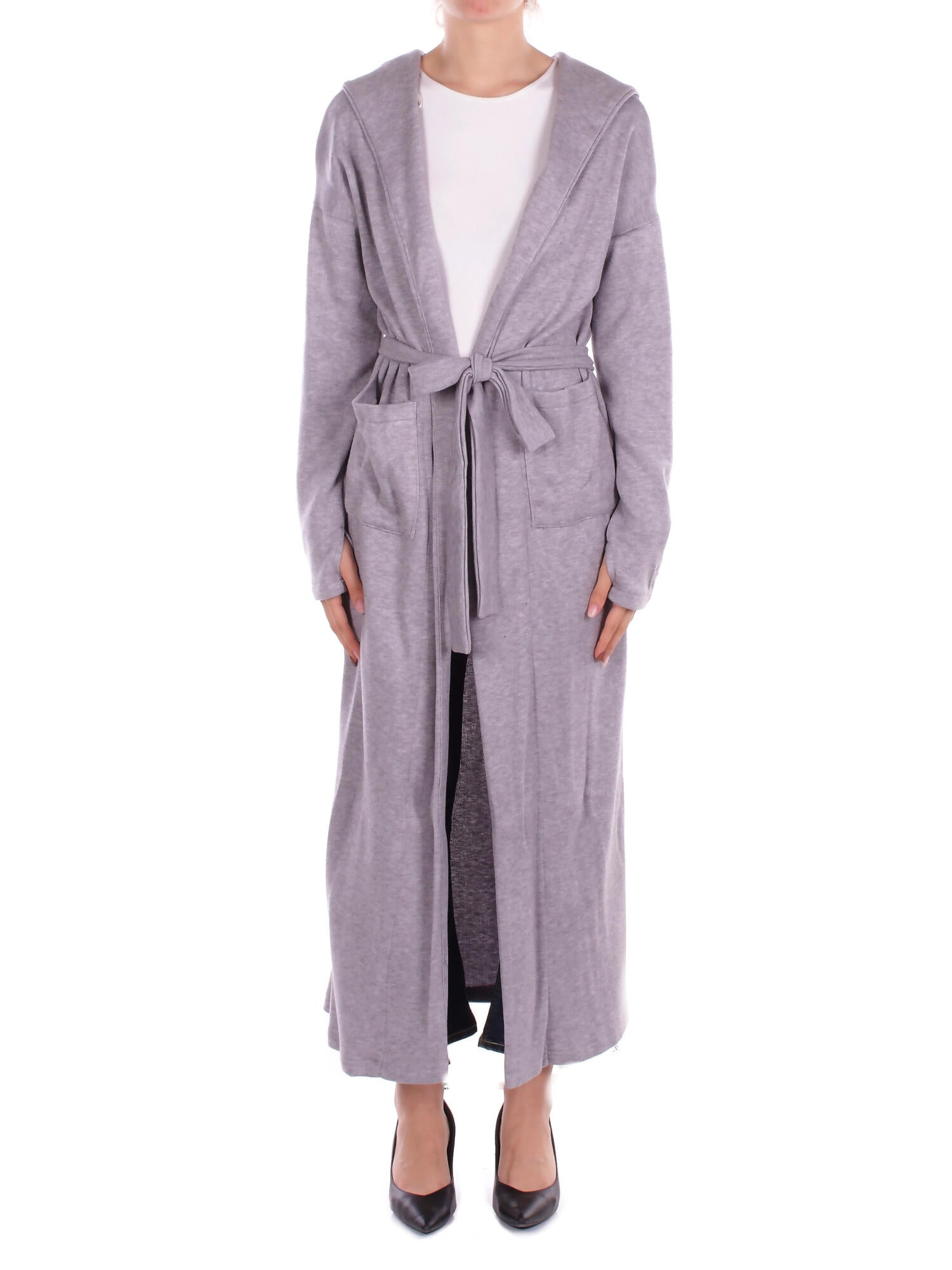 KOSTUMN1Â° Donna Maglia KI2578 GRIGIO Cardigan in cachemire Grigio