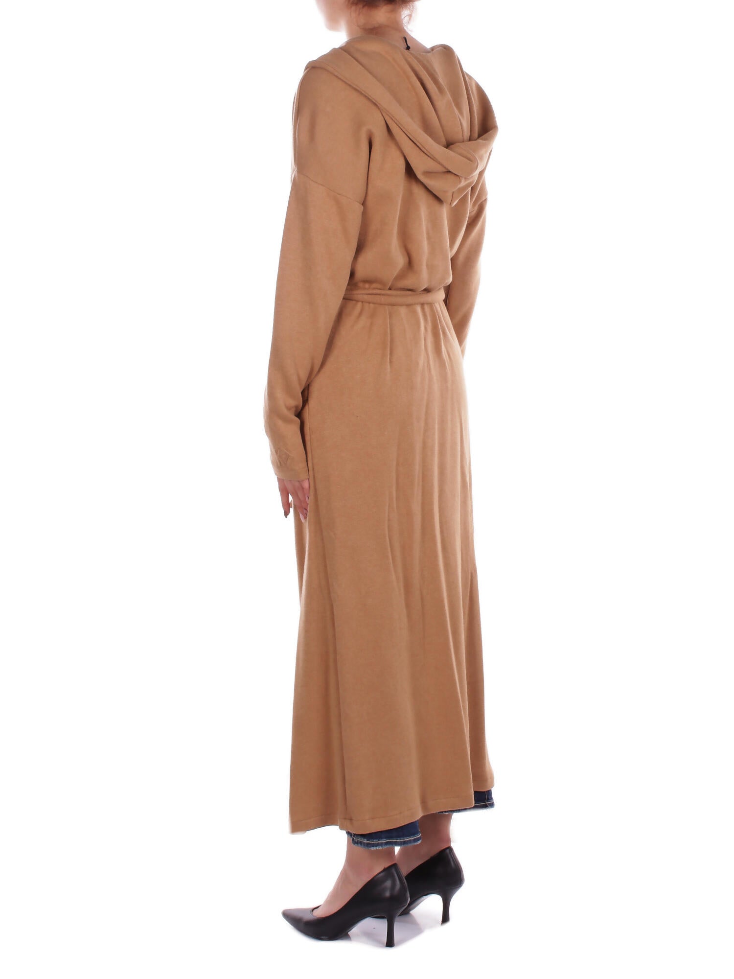 KOSTUMN1Â° Donna Maglia KI2578 CAMMELLO Cardigan in cachemire Cammello