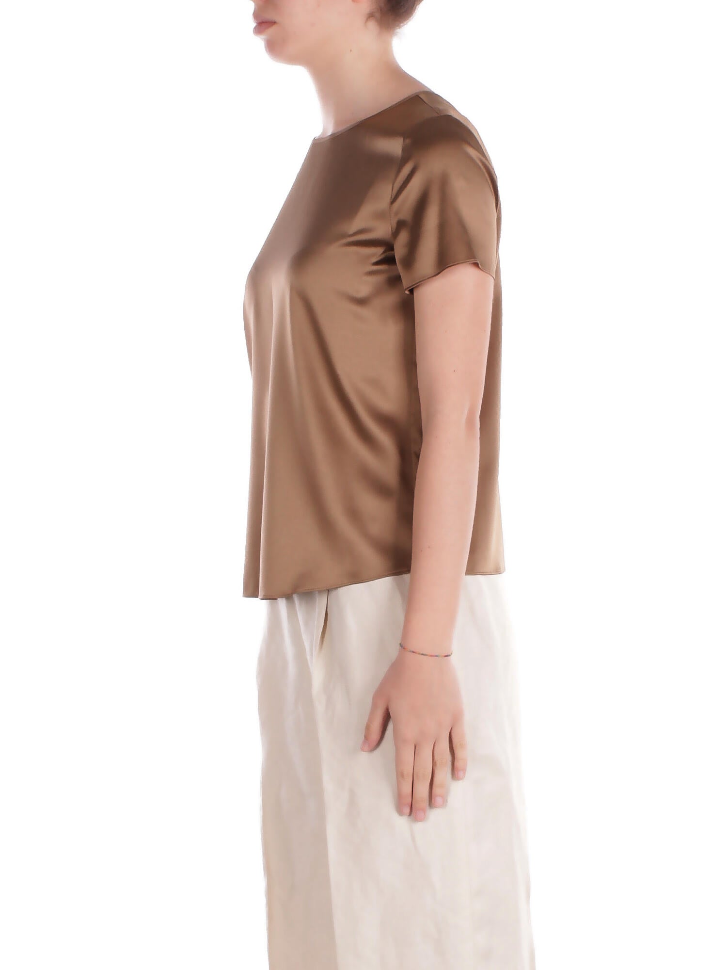 EMPORIO ARMANI Donna Blusa 8N2K152NXXZ U6190 Top Cannella