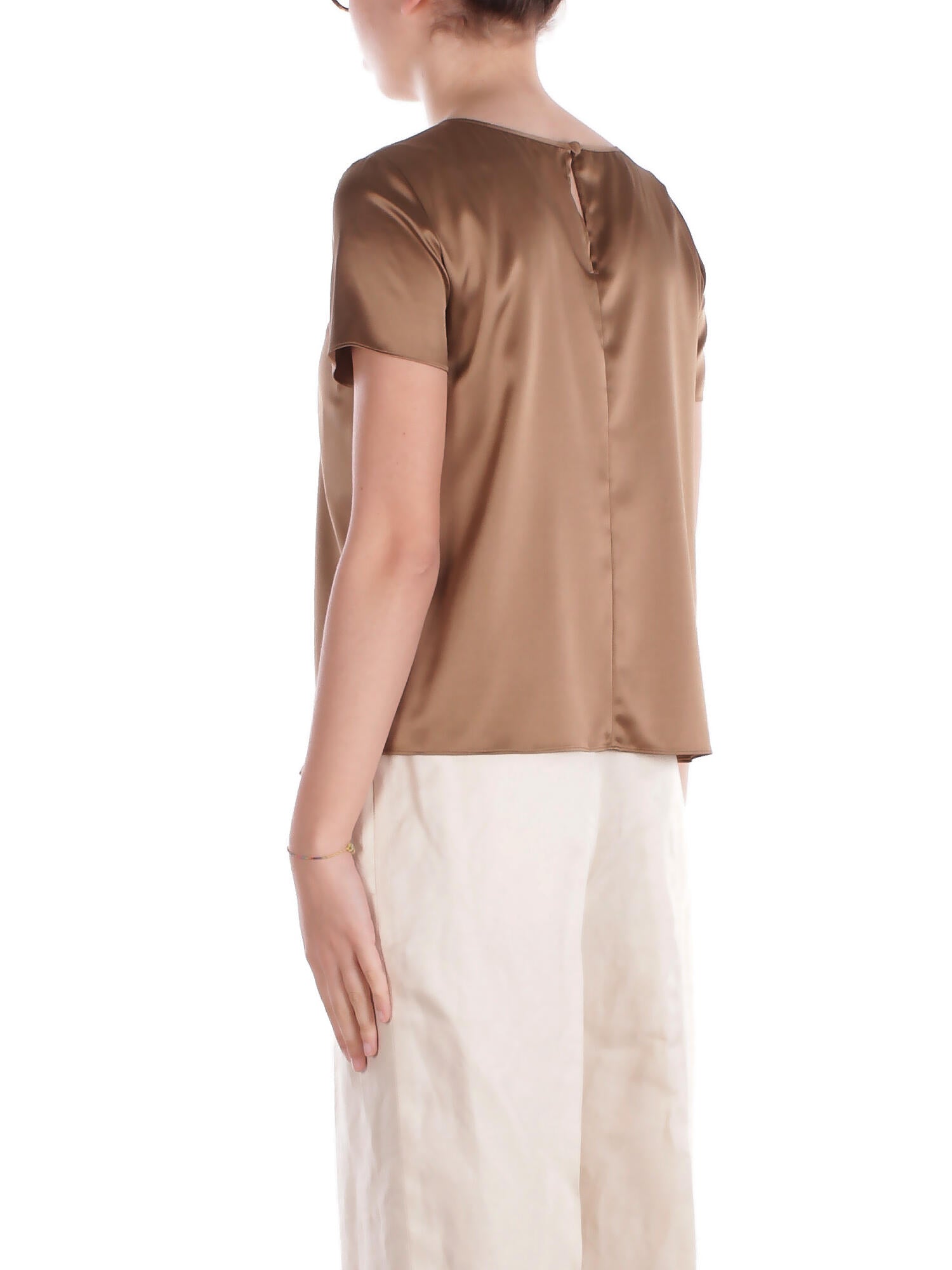 EMPORIO ARMANI Donna Blusa 8N2K152NXXZ U6190 Top Cannella
