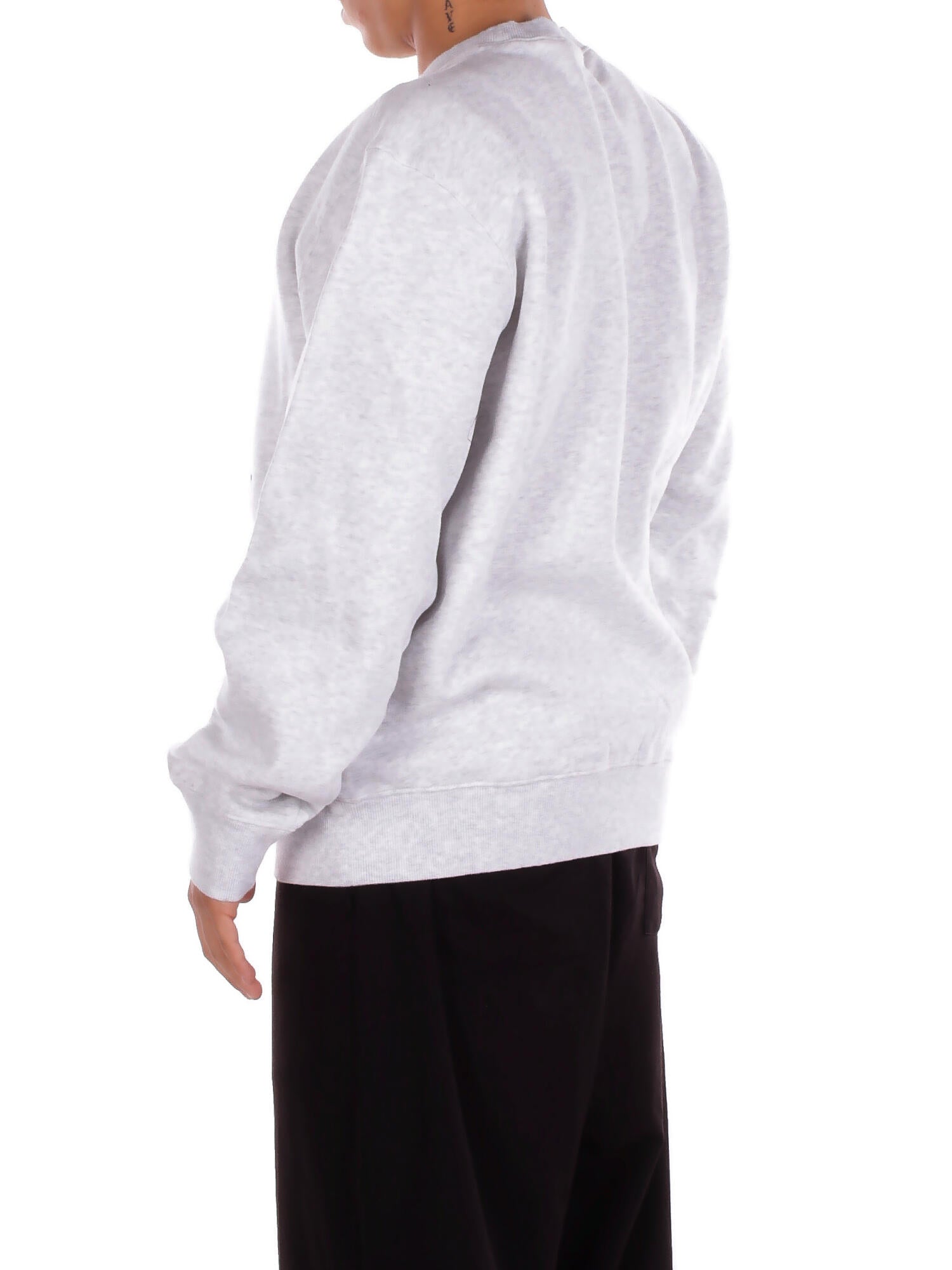 CARHARTT WIP Uomo Felpa I035642 482 XX Schooling sweatshirt Grigio