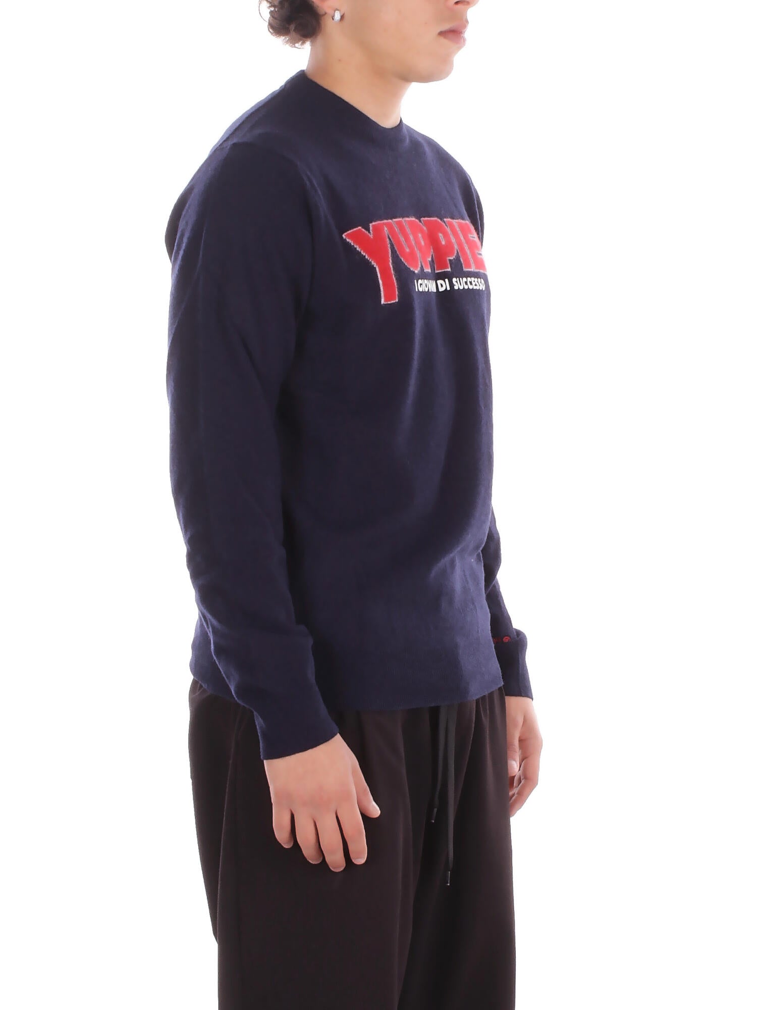 MC2 SAINT BARTH Uomo Maglia HER0005 03429I 61 Heron light yuppies Blu