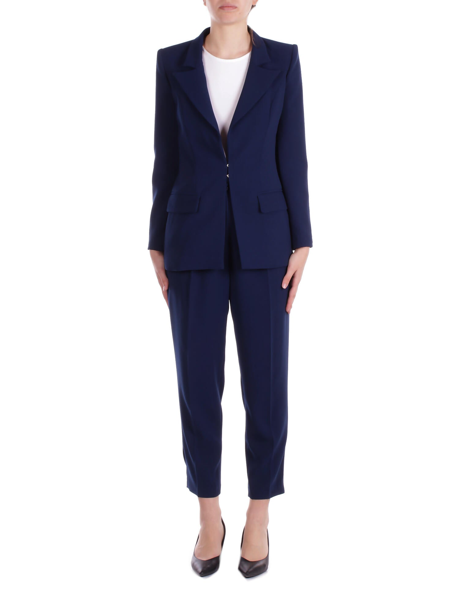 ELISABETTA FRANCHI Donna Tailleur TP00351E2 DC8 Tailleur 1 Oltremare