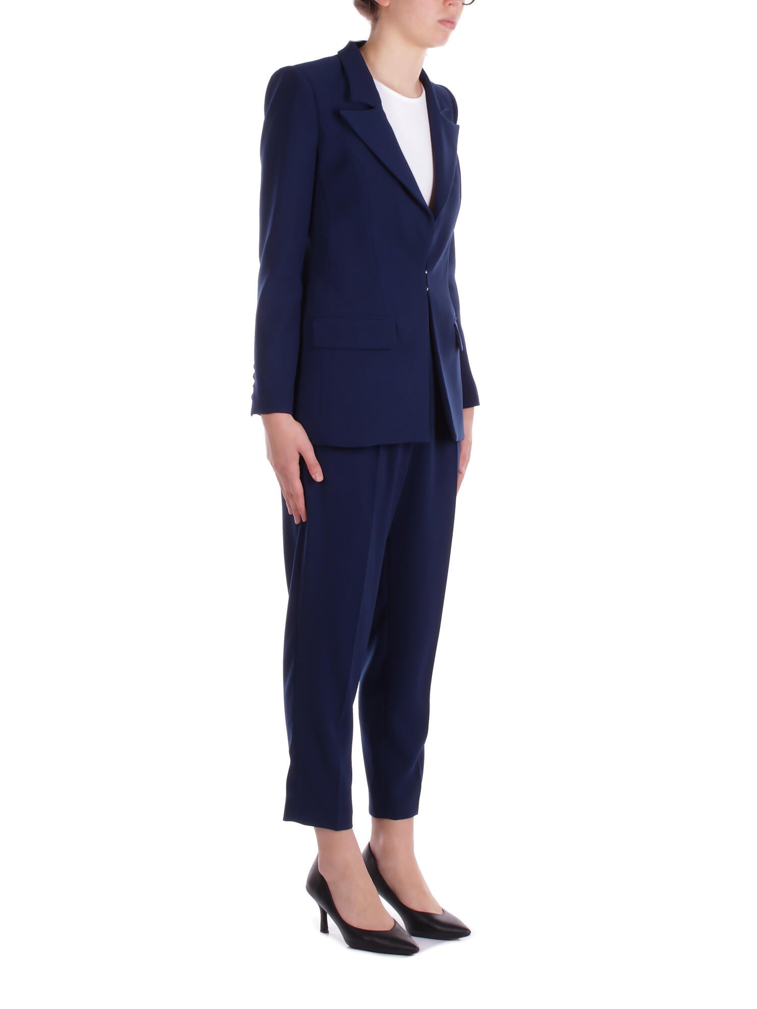 ELISABETTA FRANCHI Donna Tailleur TP00351E2 DC8 Tailleur 1 Oltremare
