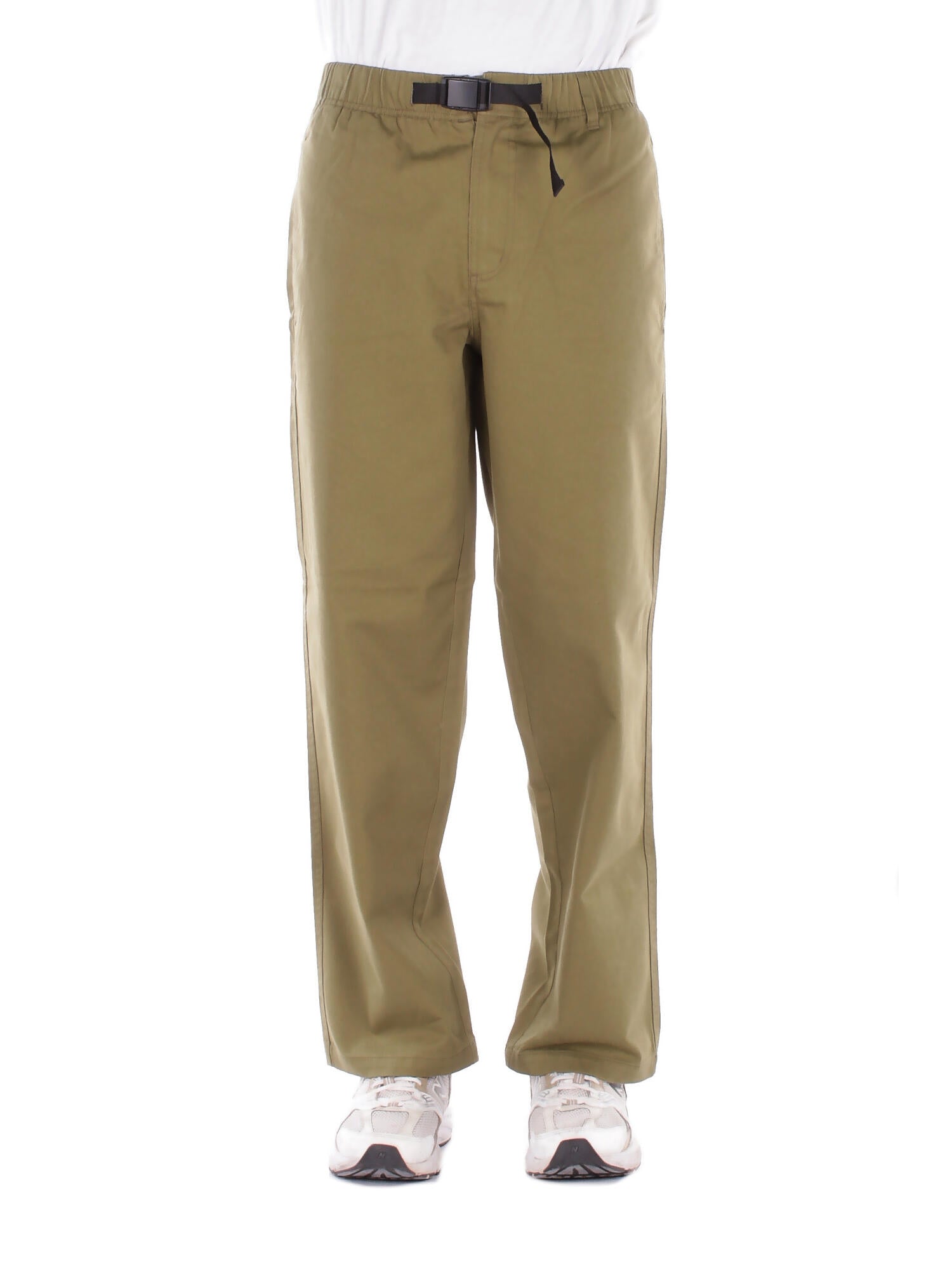 ONLY & SONS Uomo Pantalone 22035291 TWILL Onshenry straight 0518 belt Verde