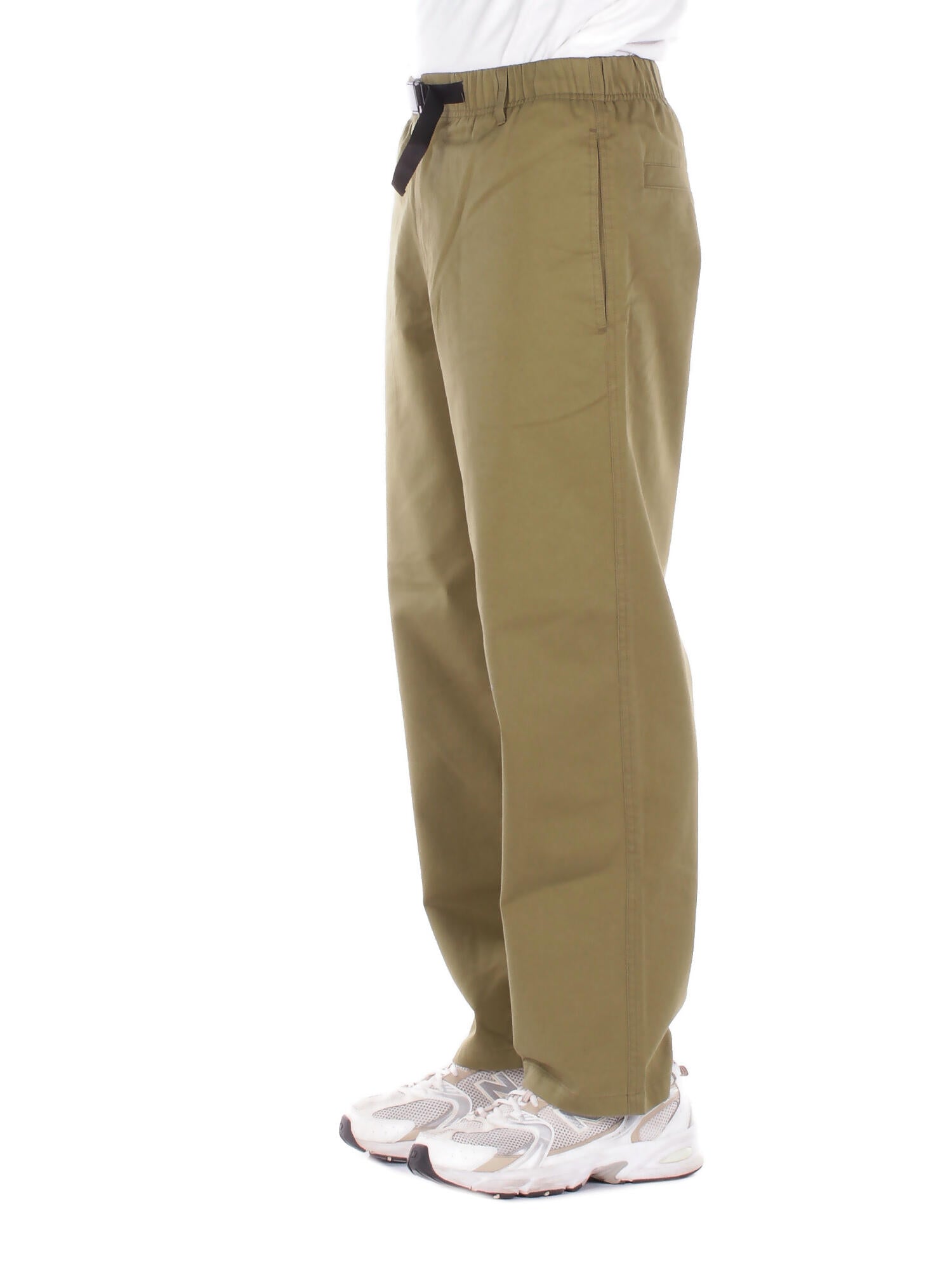 ONLY & SONS Uomo Pantalone 22035291 TWILL Onshenry straight 0518 belt Verde