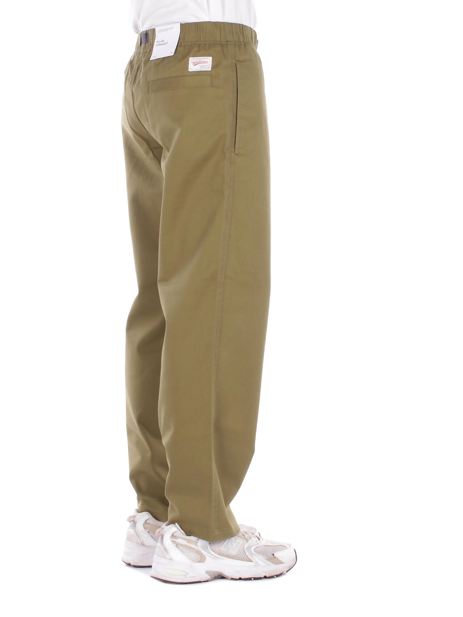 ONLY & SONS Uomo Pantalone 22035291 TWILL Onshenry straight 0518 belt Verde