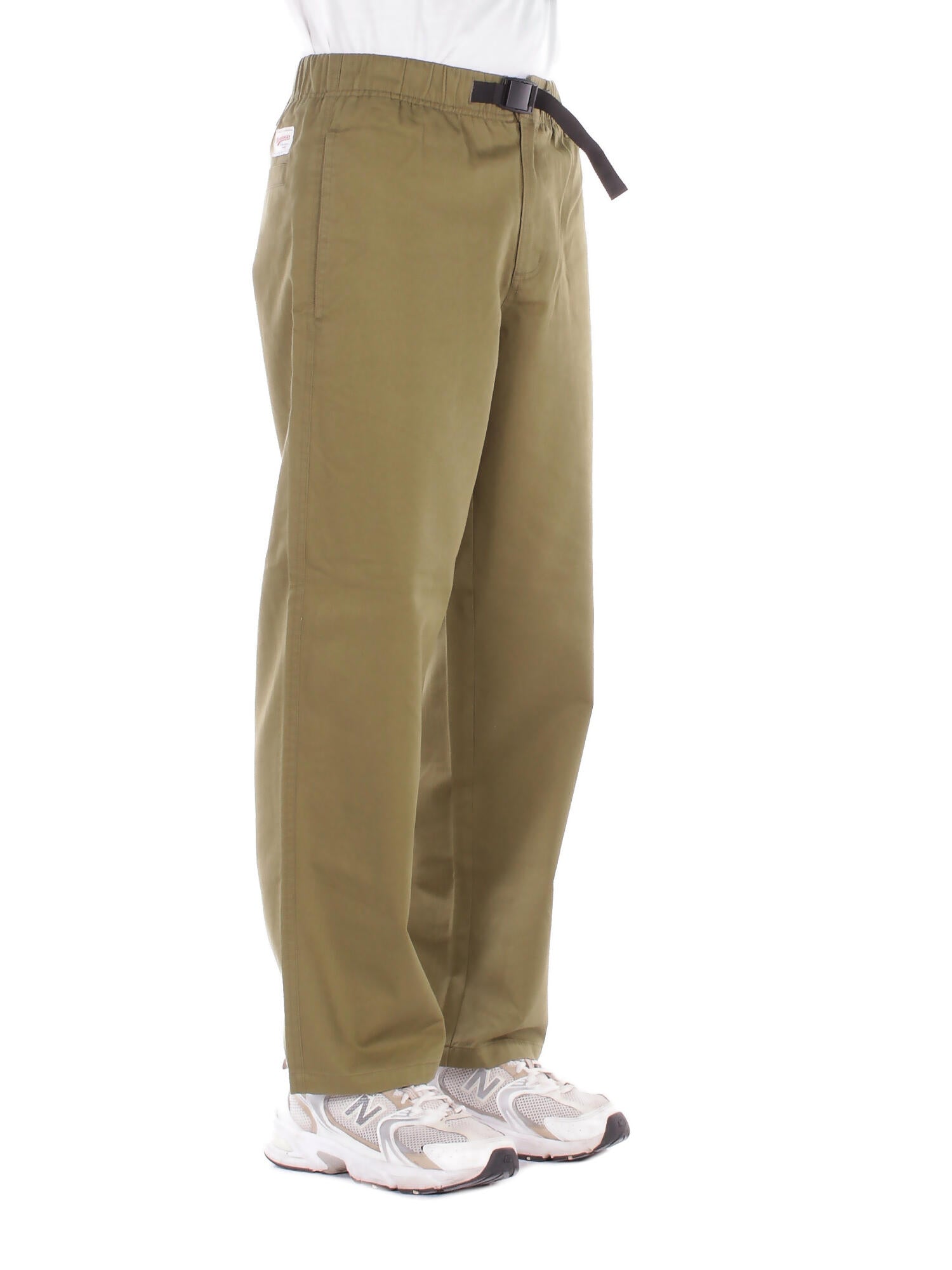 ONLY & SONS Uomo Pantalone 22035291 TWILL Onshenry straight 0518 belt Verde