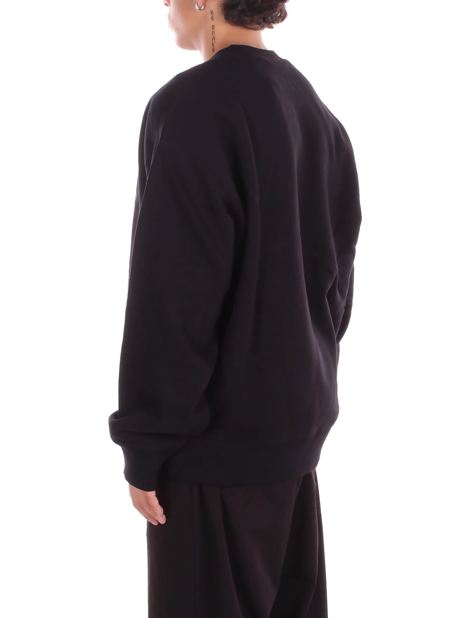 CARHARTT WIP Unisex Felpa I035648 89 XX Big school sweatshirt Black