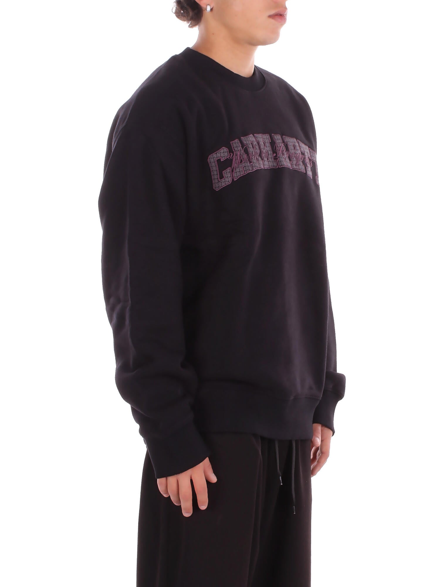 CARHARTT WIP Unisex Felpa I035648 89 XX Big school sweatshirt Black