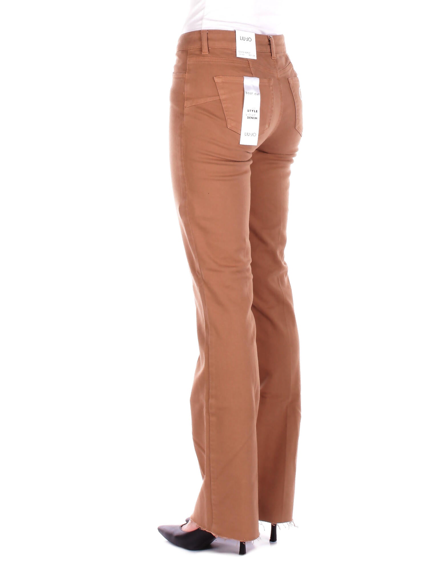 LIU JO Donna Pantalone UA5082T1816 71320 Pant. good repot h.w. Sahara