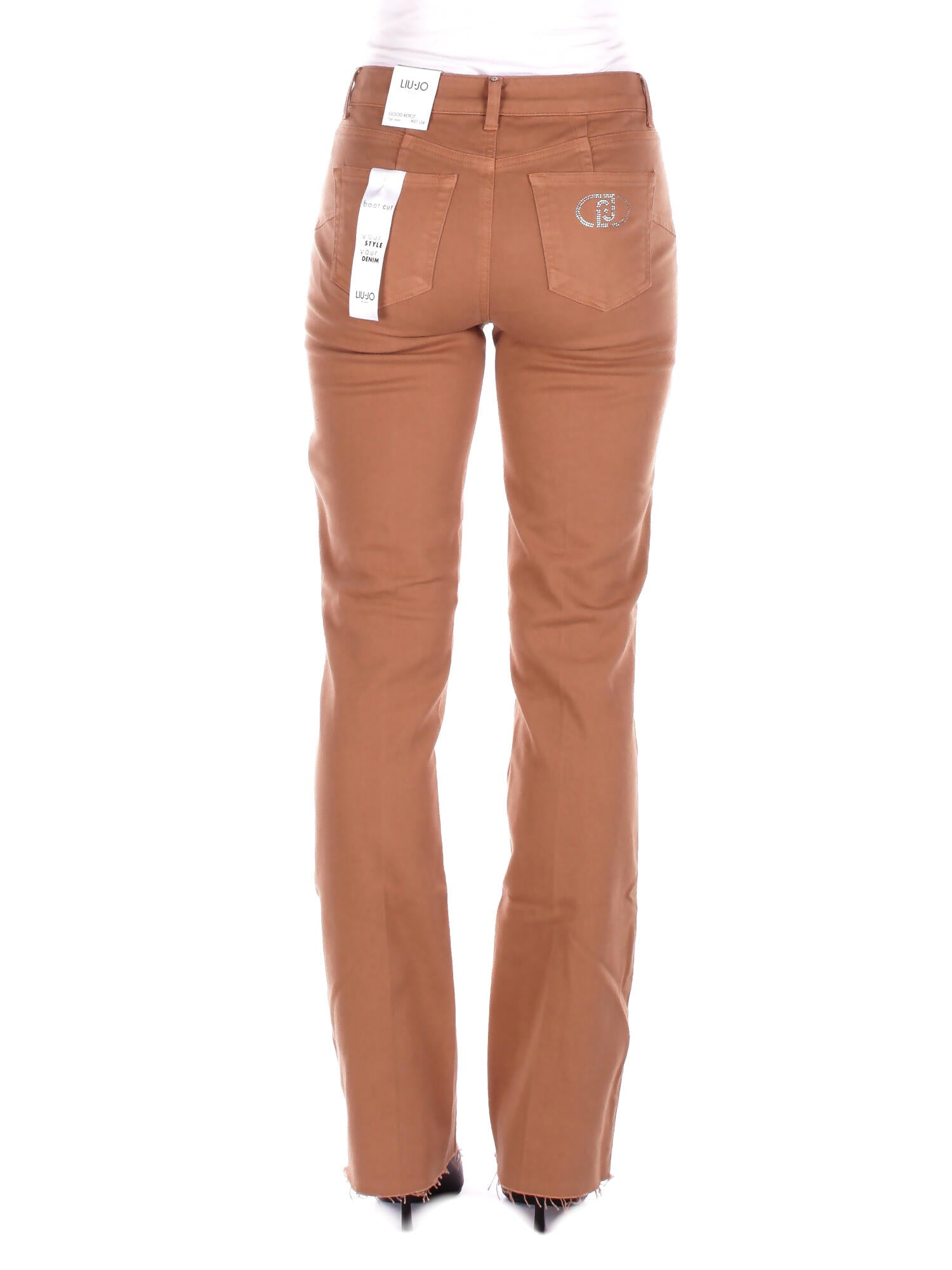LIU JO Donna Pantalone UA5082T1816 71320 Pant. good repot h.w. Sahara