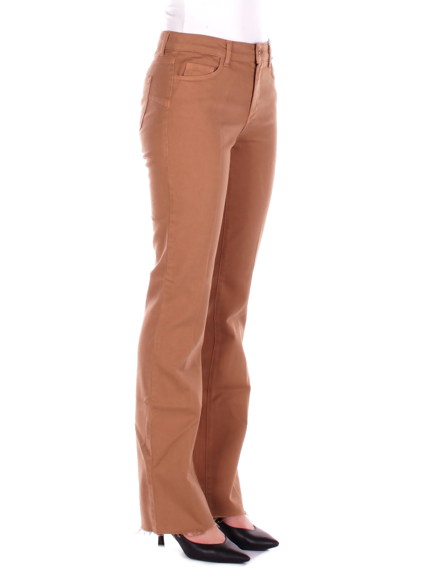 LIU JO Donna Pantalone UA5082T1816 71320 Pant. good repot h.w. Sahara