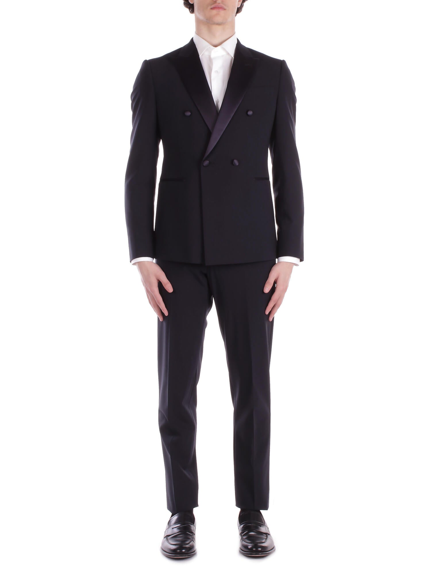 EMPORIO ARMANI Uomo Abito EM000461TE10404 UB109 Abito smoking Nero antracite