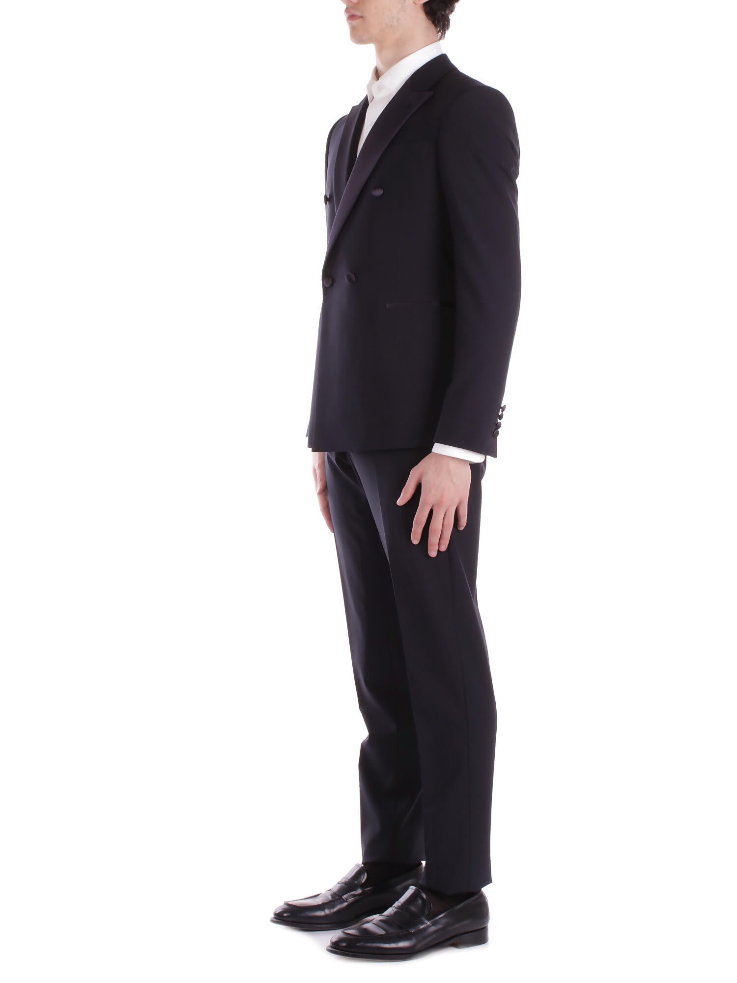 EMPORIO ARMANI Uomo Abito EM000461TE10404 UB109 Abito smoking Nero antracite