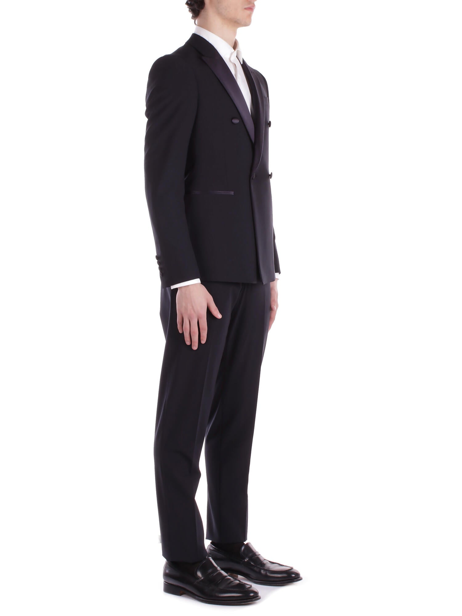 EMPORIO ARMANI Uomo Abito EM000461TE10404 UB109 Abito smoking Nero antracite