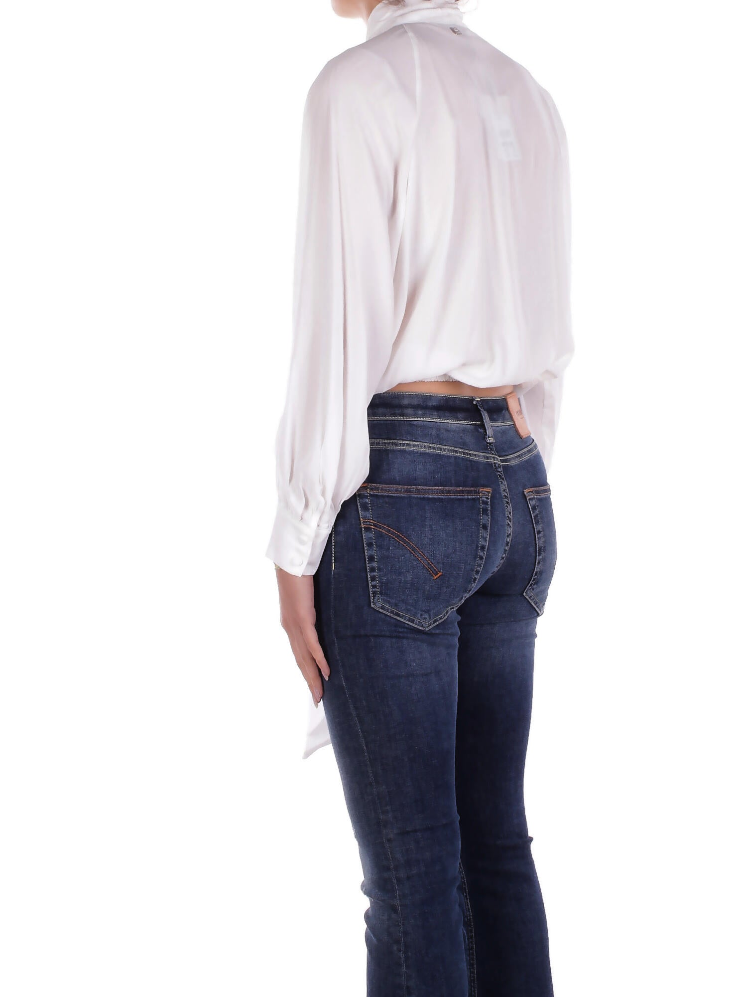 MANILA GRACE Donna Camicia C182VU MA649 Blusa m/l Vanilla
