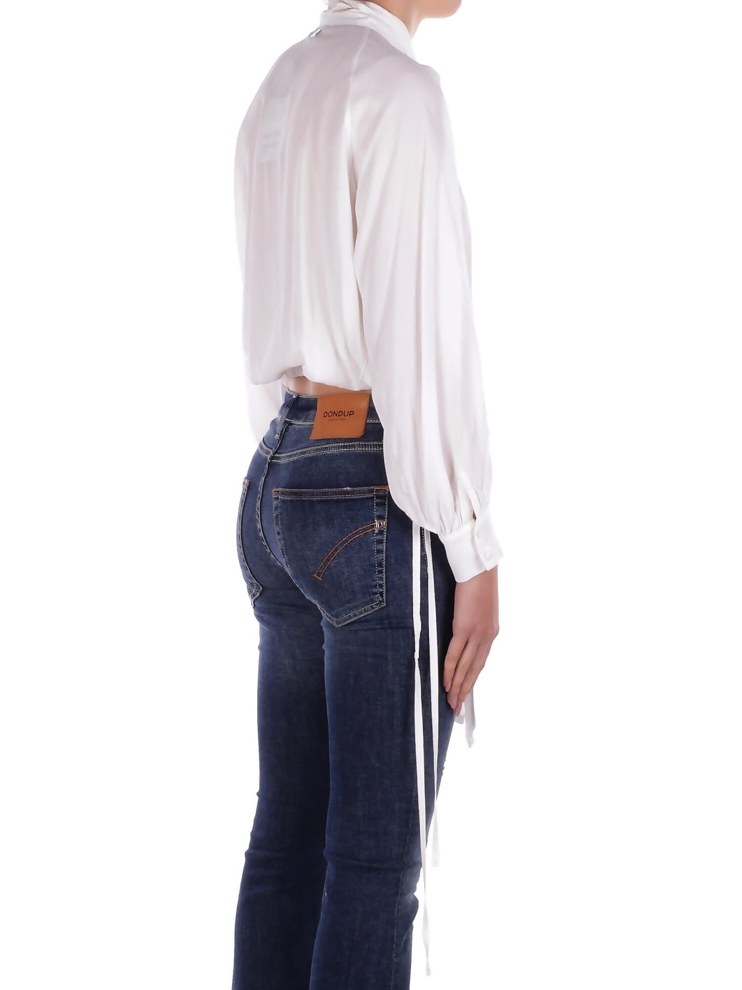 MANILA GRACE Donna Camicia C182VU MA649 Blusa m/l Vanilla