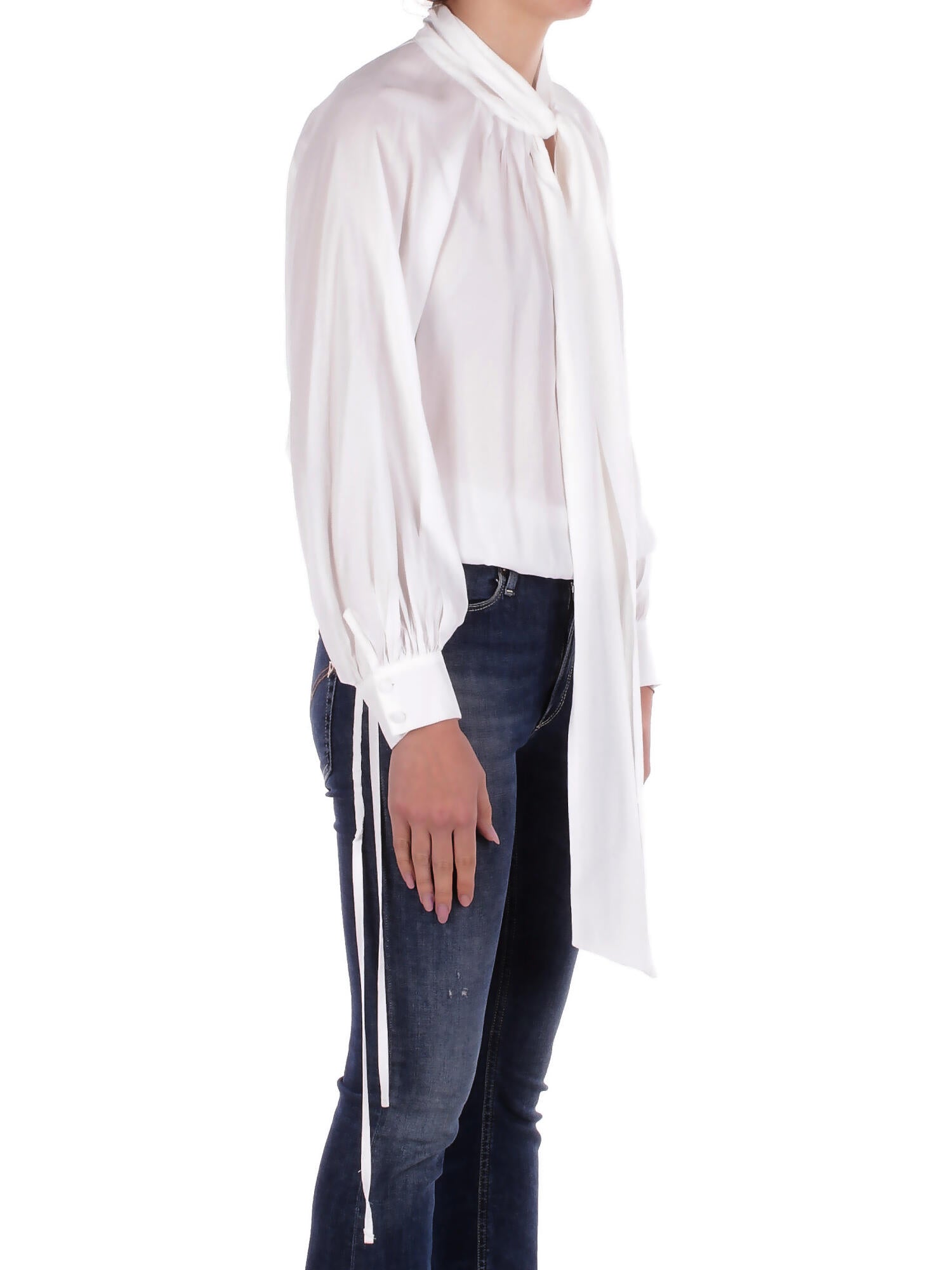 MANILA GRACE Donna Camicia C182VU MA649 Blusa m/l Vanilla