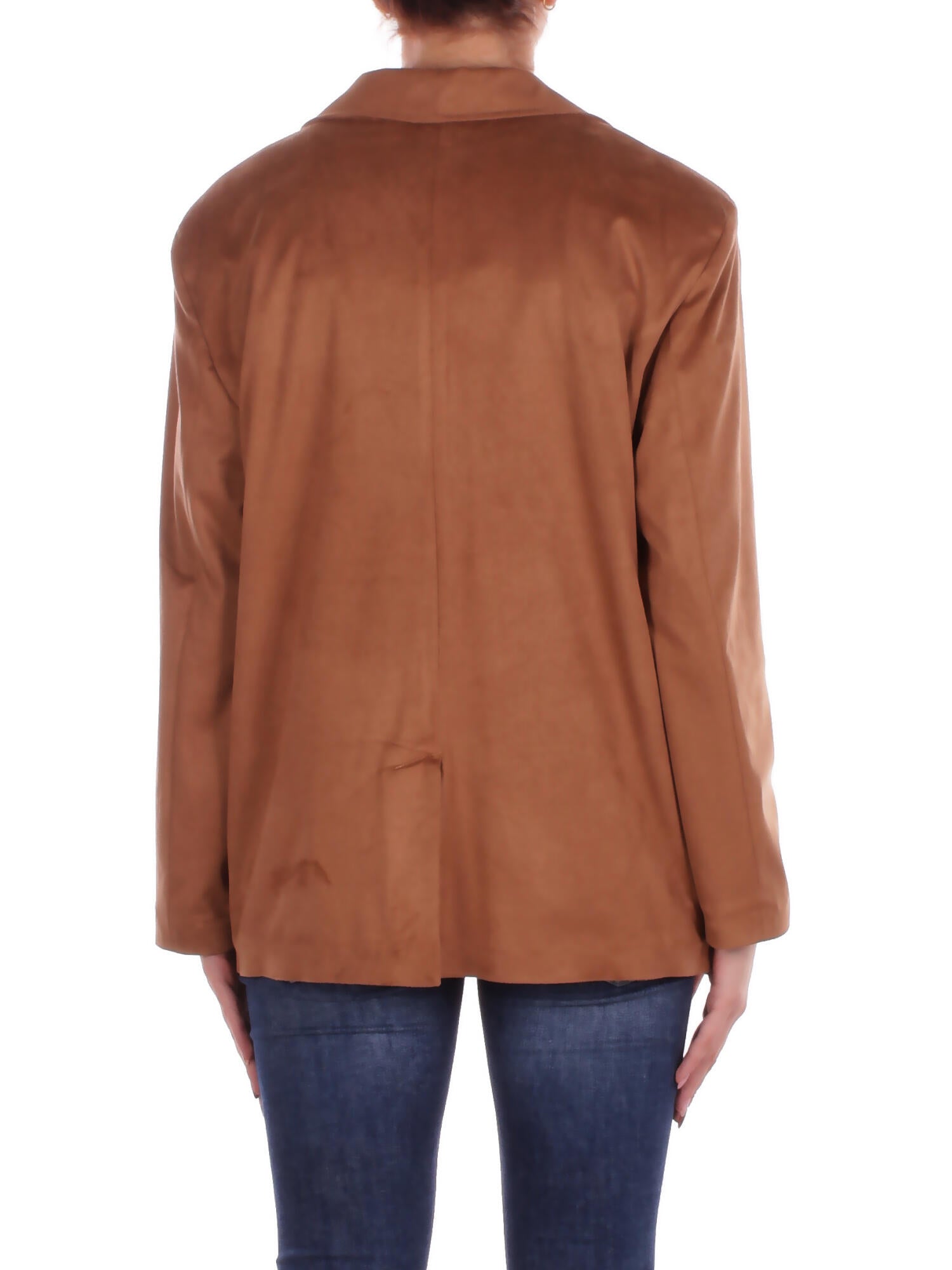 KOSTUMN1Â° Donna Giacca KI2551 CAMMELLO Giacca 2 bottoni con Cammello
