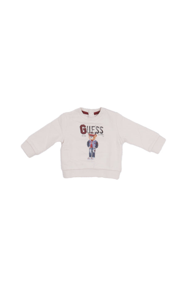 GUESS Bambino Maglia N5YQ05KAD74 G9L9 Ls active top Panna