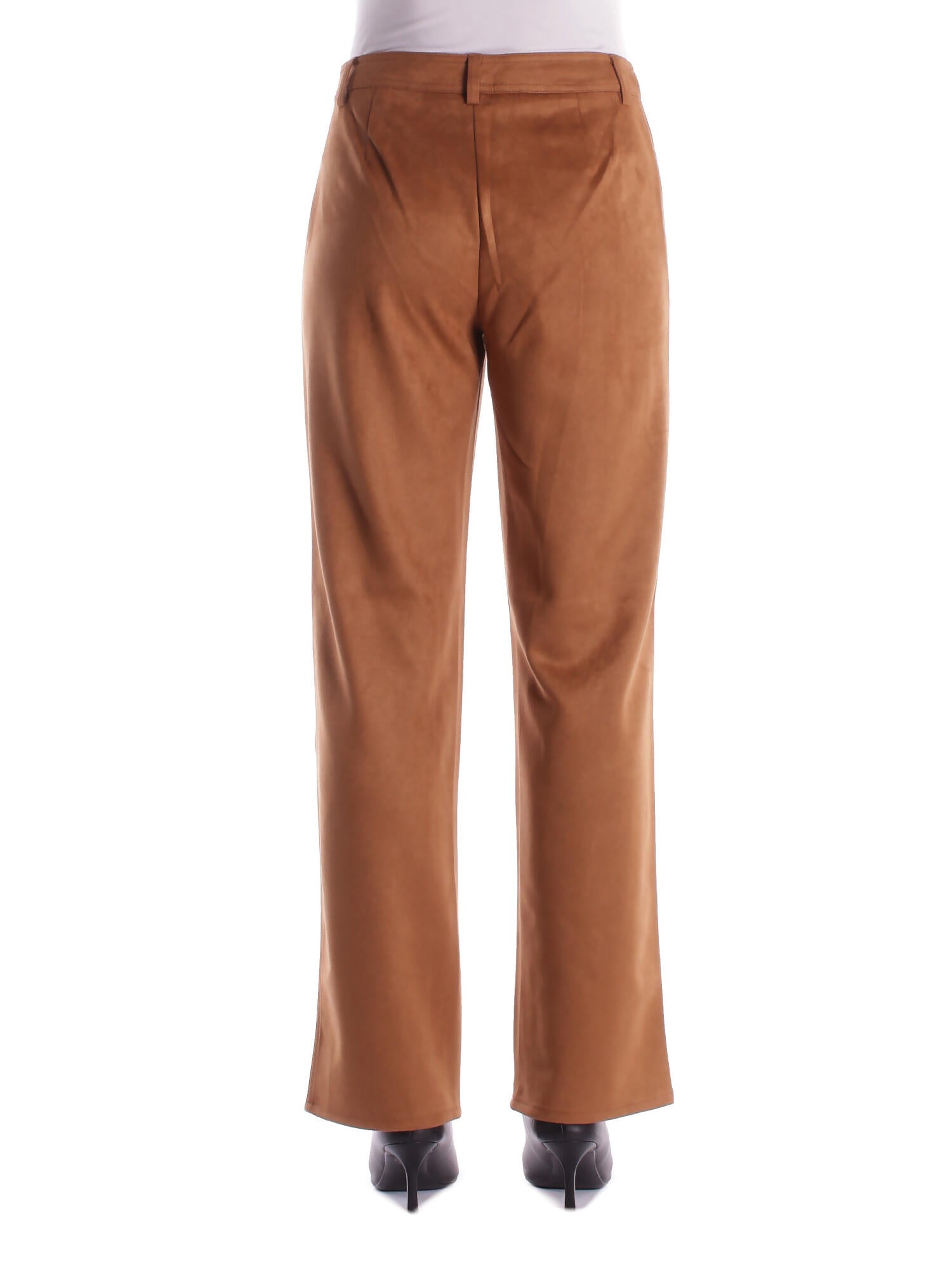 ONLY Donna Pantalone 15357016 NUTHATCH Onlina life mw str faux suede Cammello