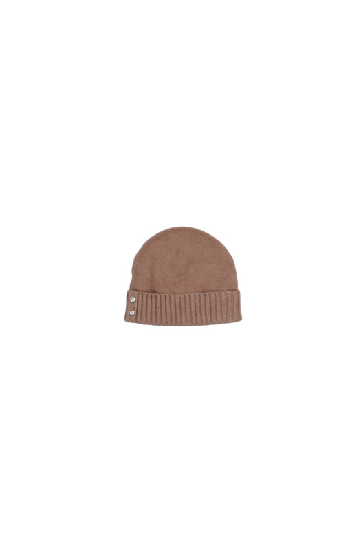 RALPH LAUREN Donna Cappello 454P04510 002 Crest knt bn hat Camel