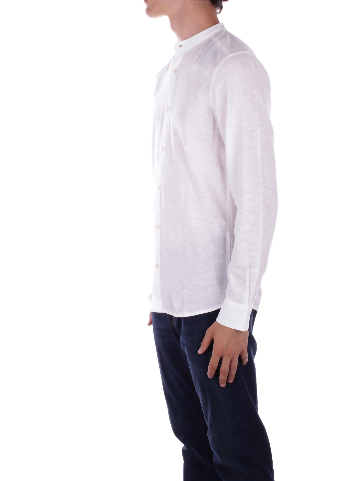ONLY & SONS Uomo Camicia 22019173 WHITE Onscaiden life ls solid linen White